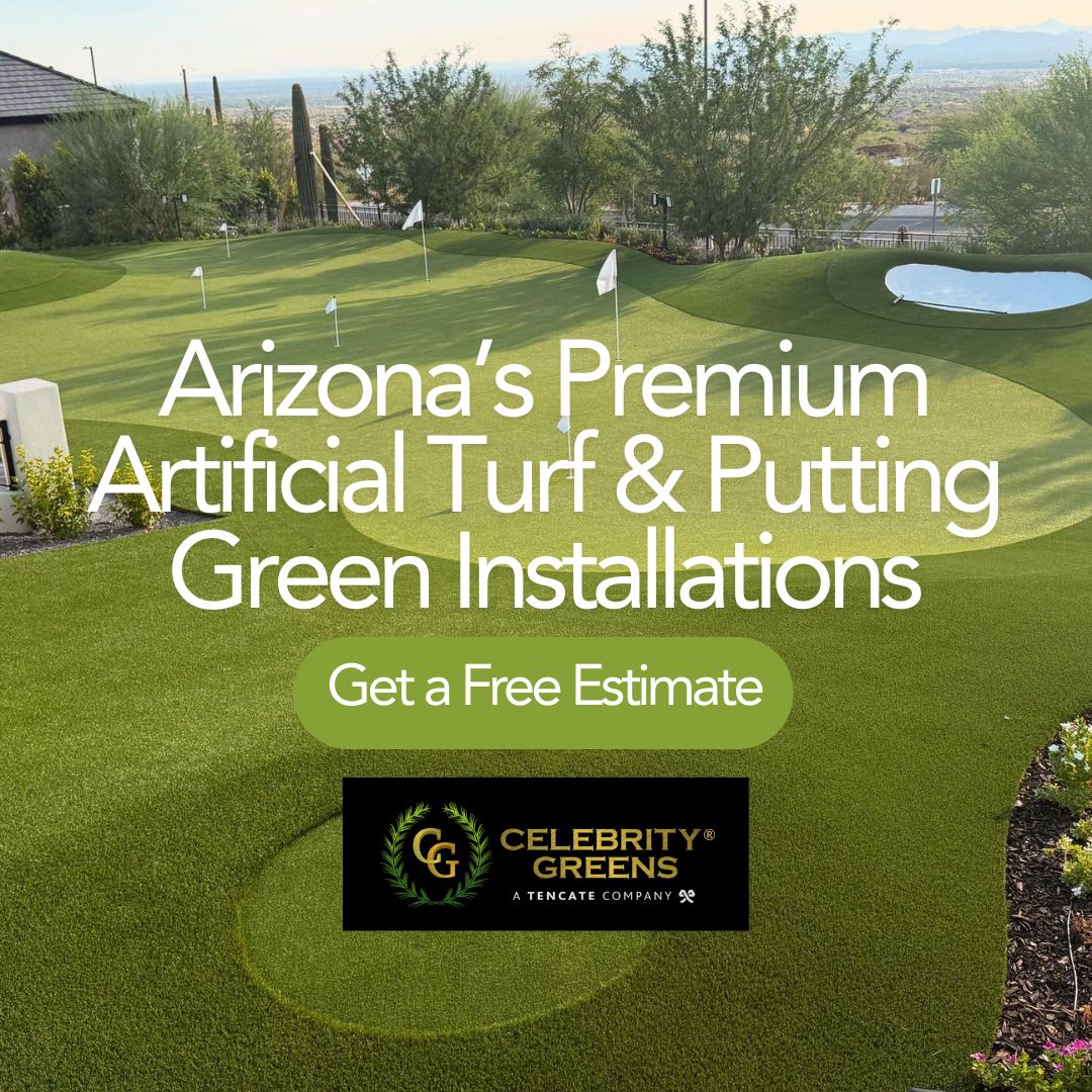 Celebrity Greens Arizona Facebook ad: Trusted by Pros. Built for You.