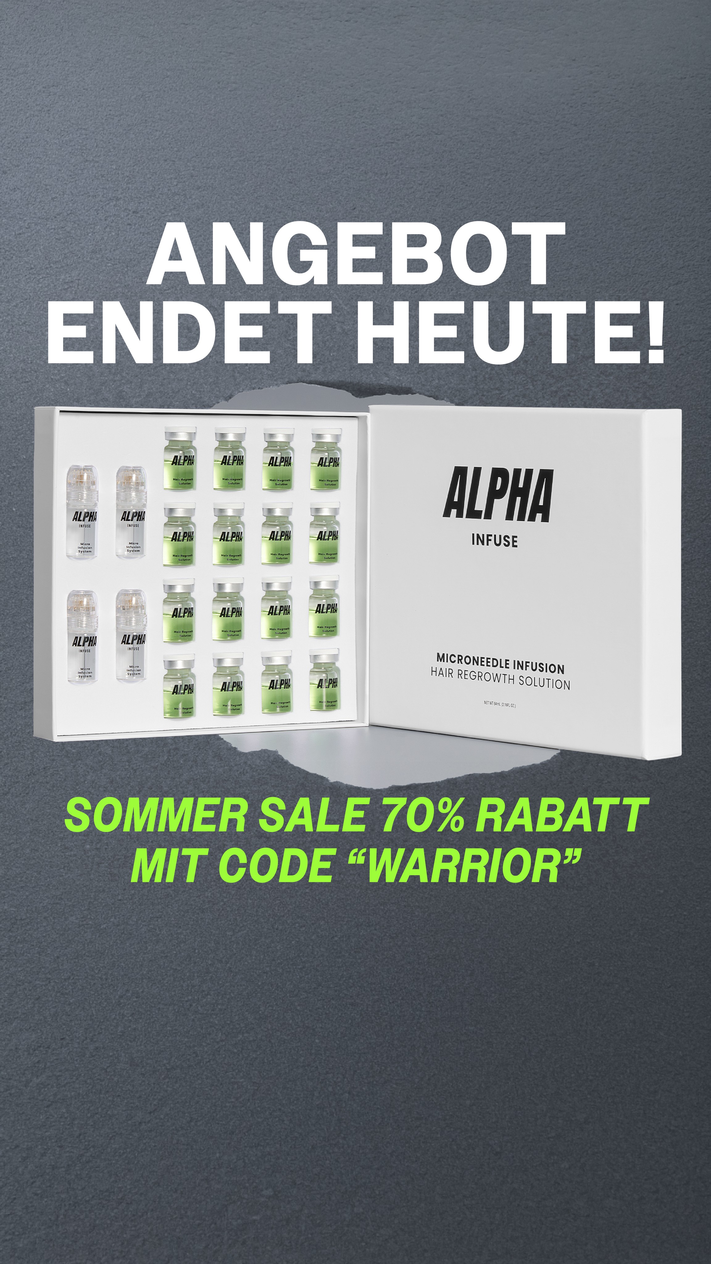 AlphaInfuse Facebook ad