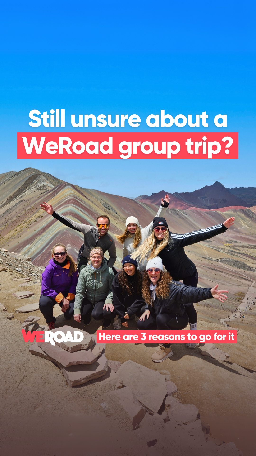 WeRoad Travel Facebook ad