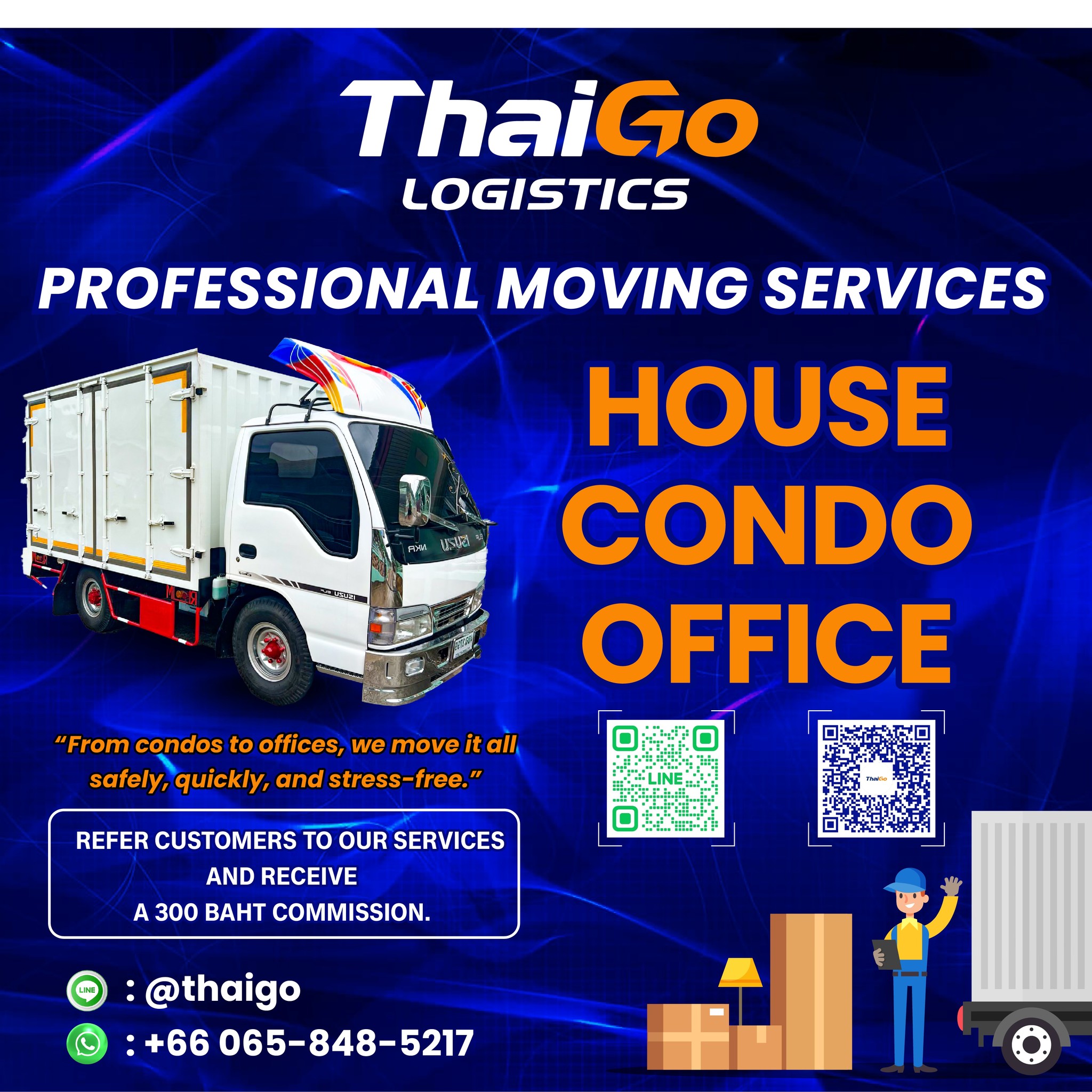 ThaiGo Moving and Storage Facebook ad