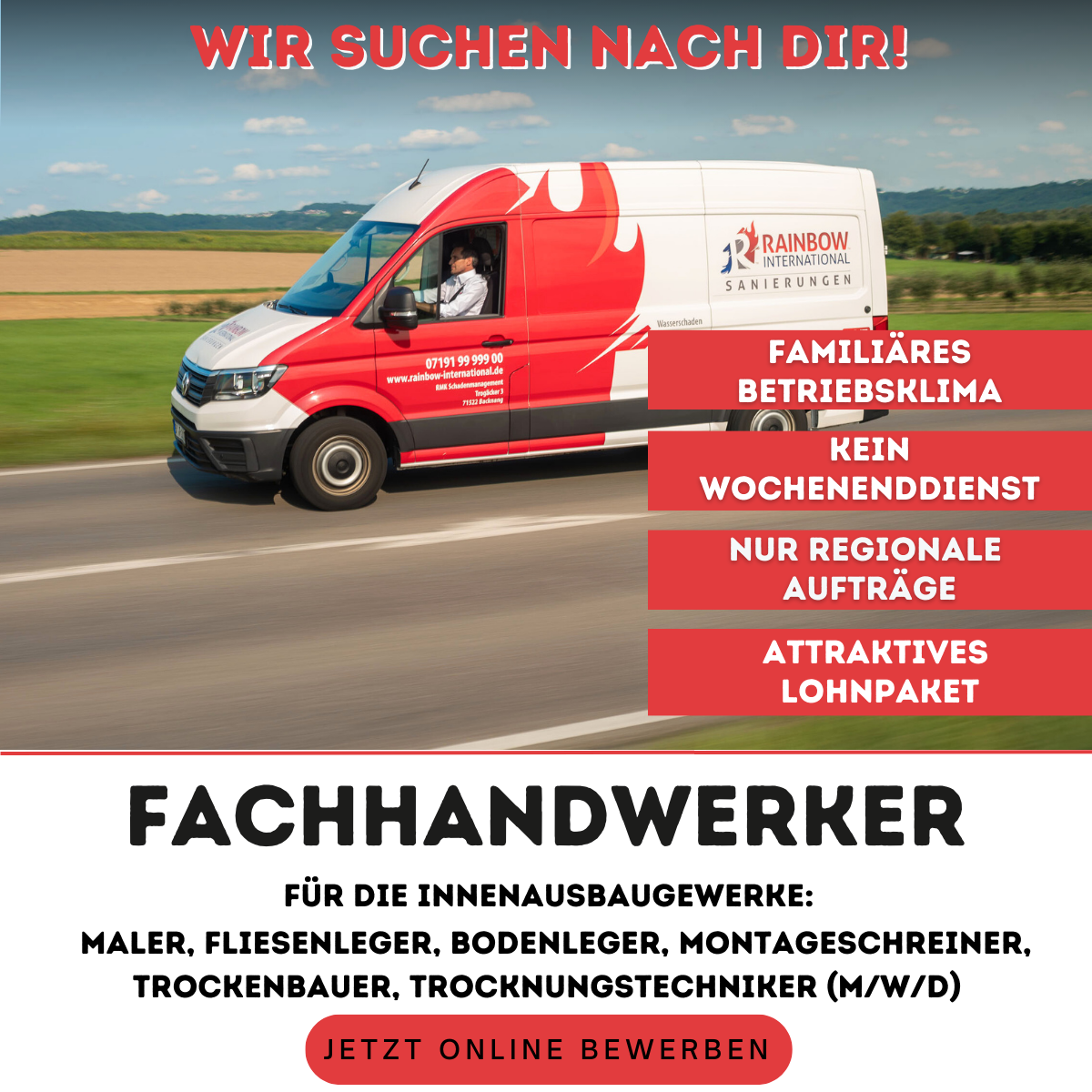 Rainbow International Sanierungen Facebook ad