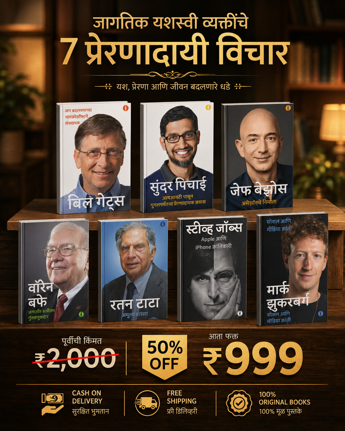 Top Business Books Facebook ad