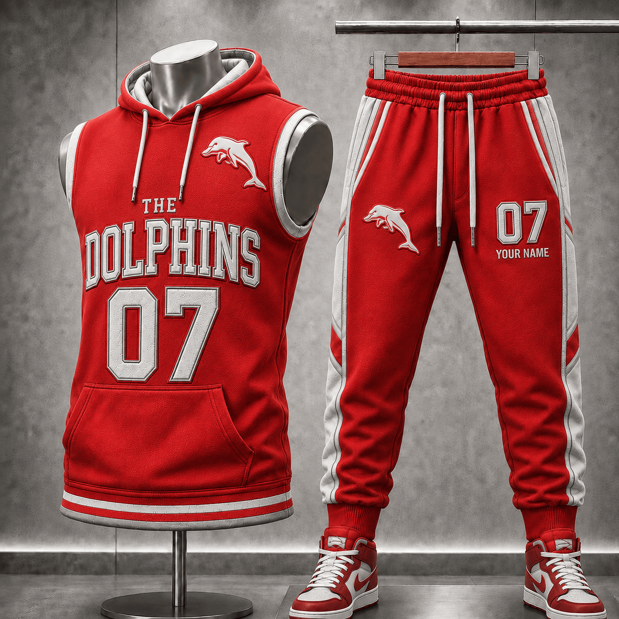 NRL Rabbitohs Gifts Facebook ad: DOLPHINS GEAR MADE FOR YOU