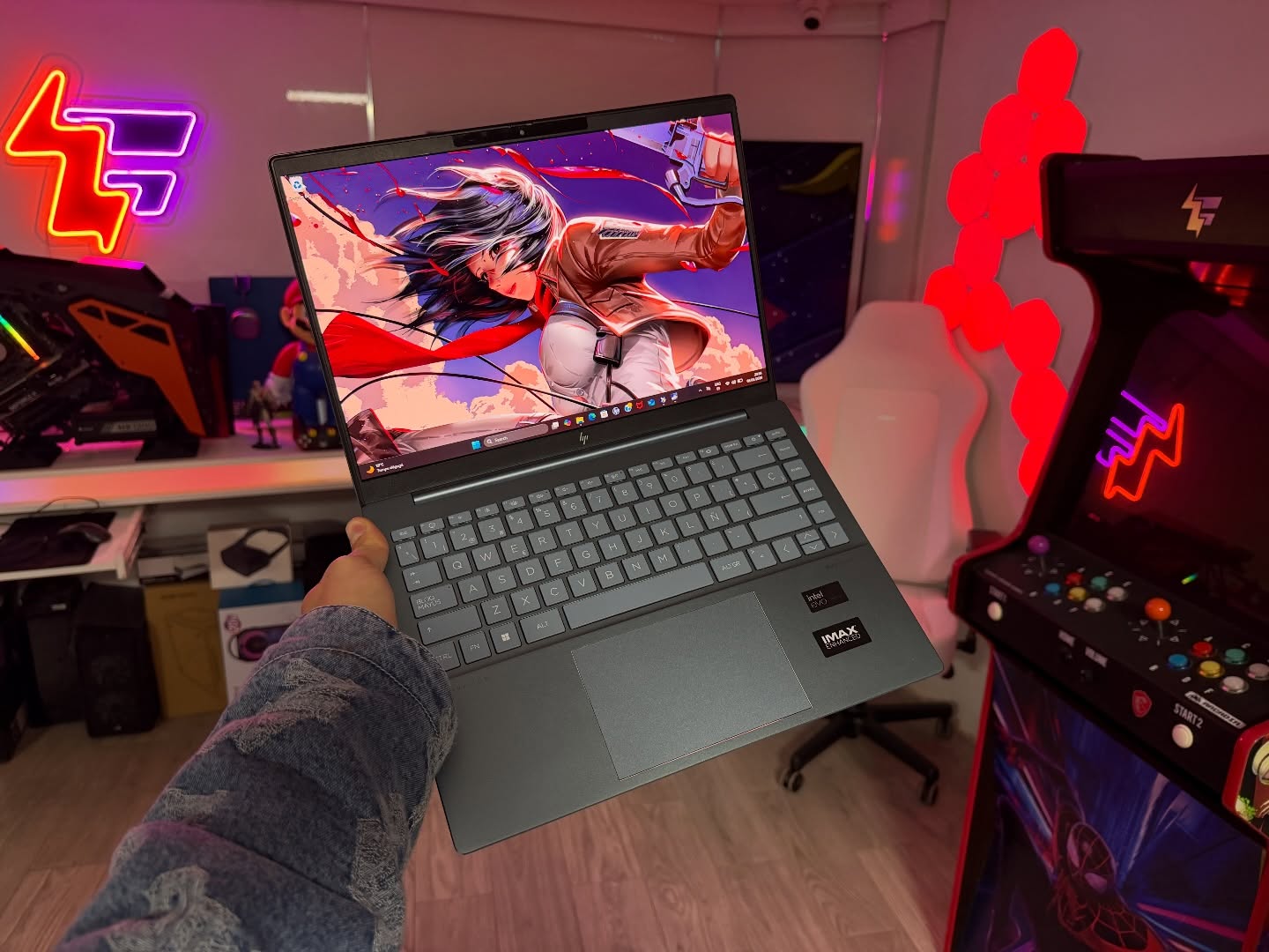 Electro Fatal Facebook ad: Hp Pavilion 14 Plus 2025 with Ai OLED…