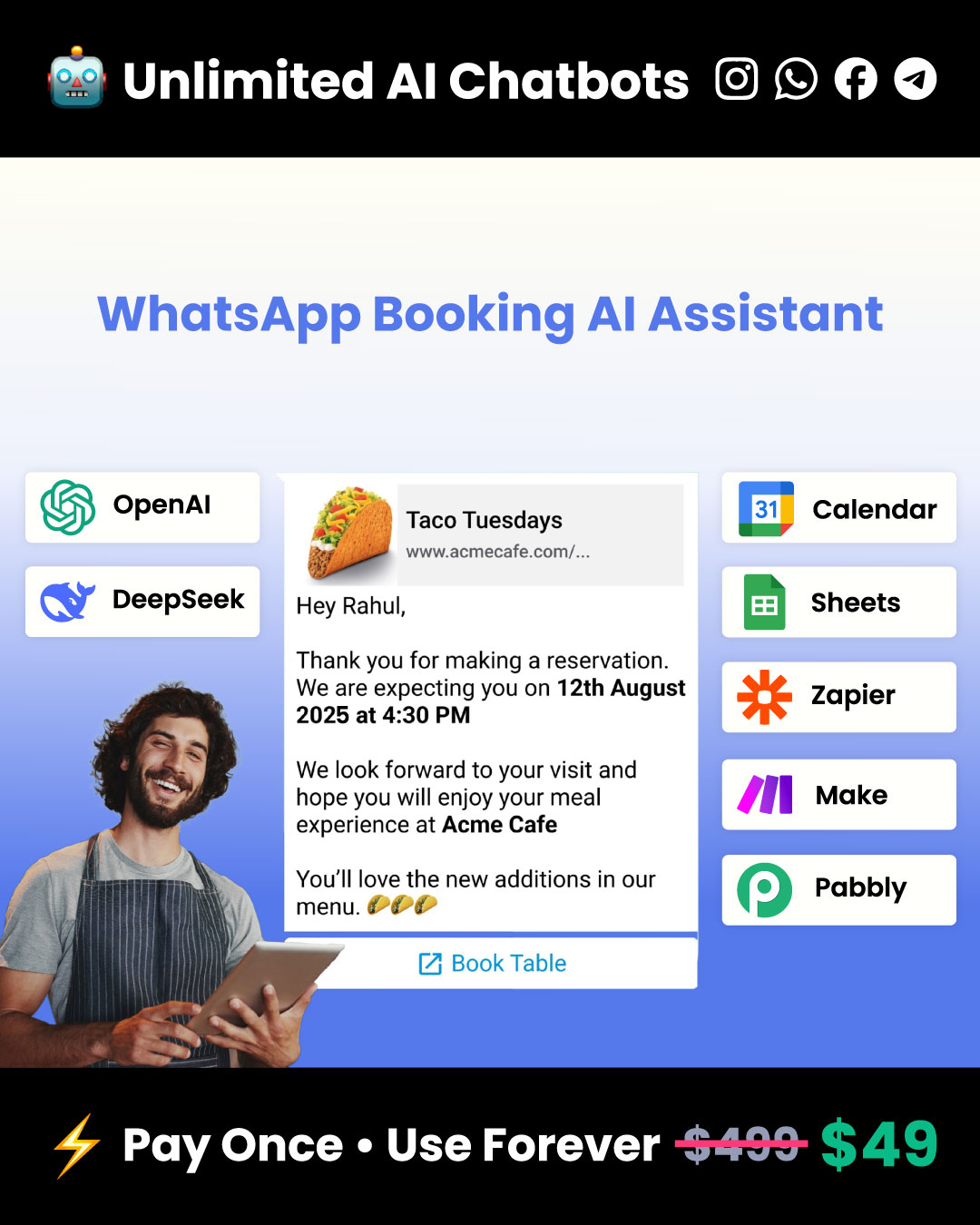 Planify X Facebook ad