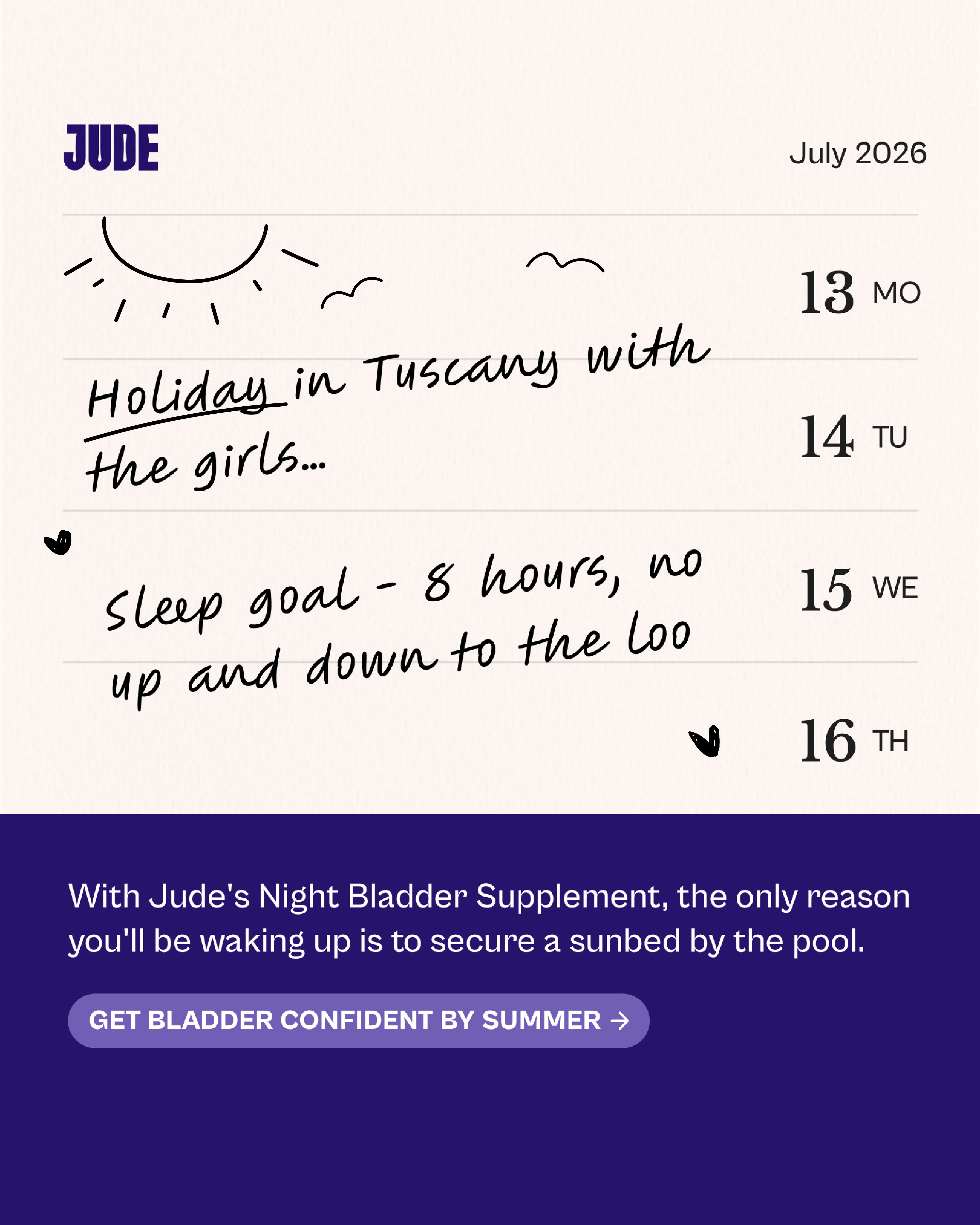 Jude Facebook ad