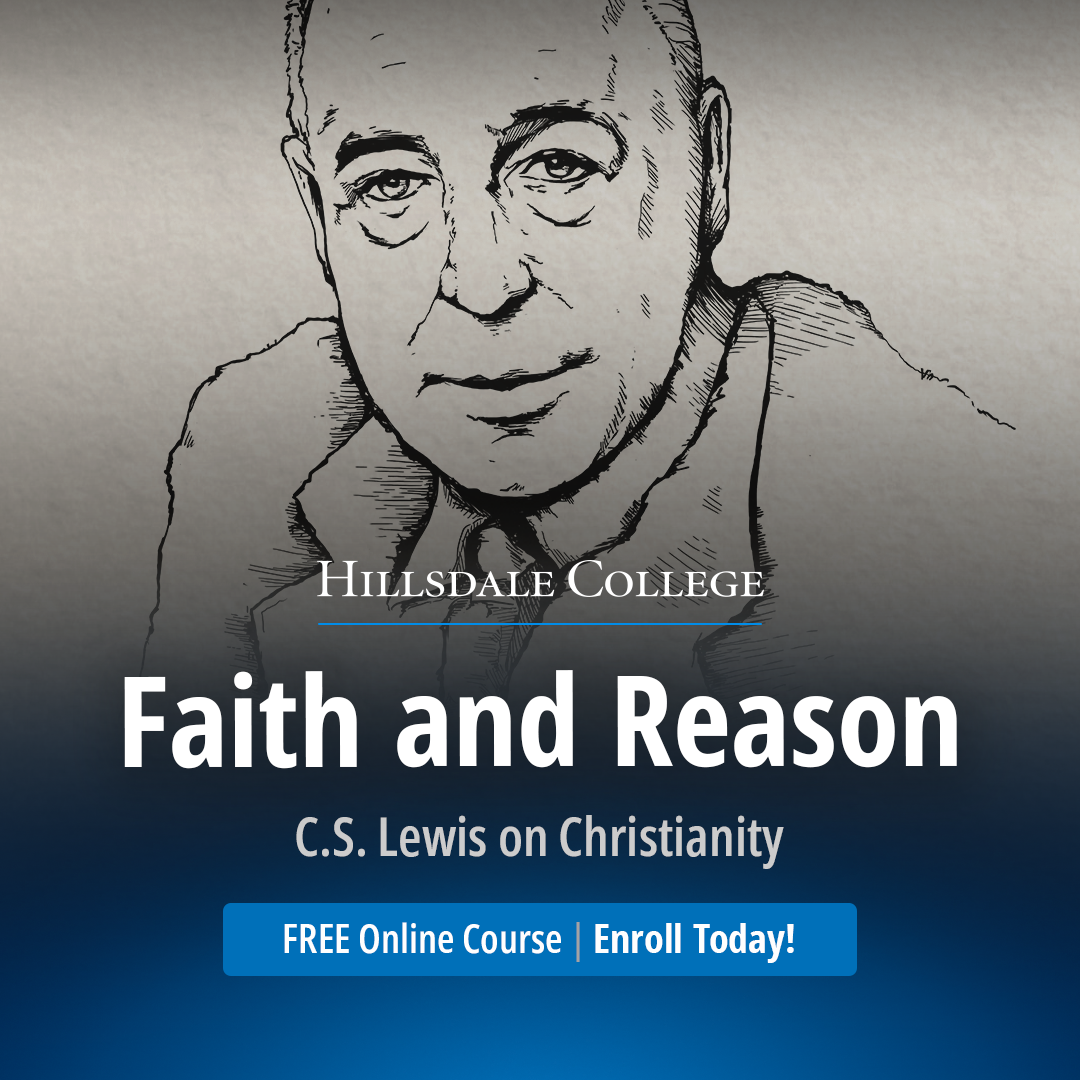 Hillsdale College Online Courses Facebook ad