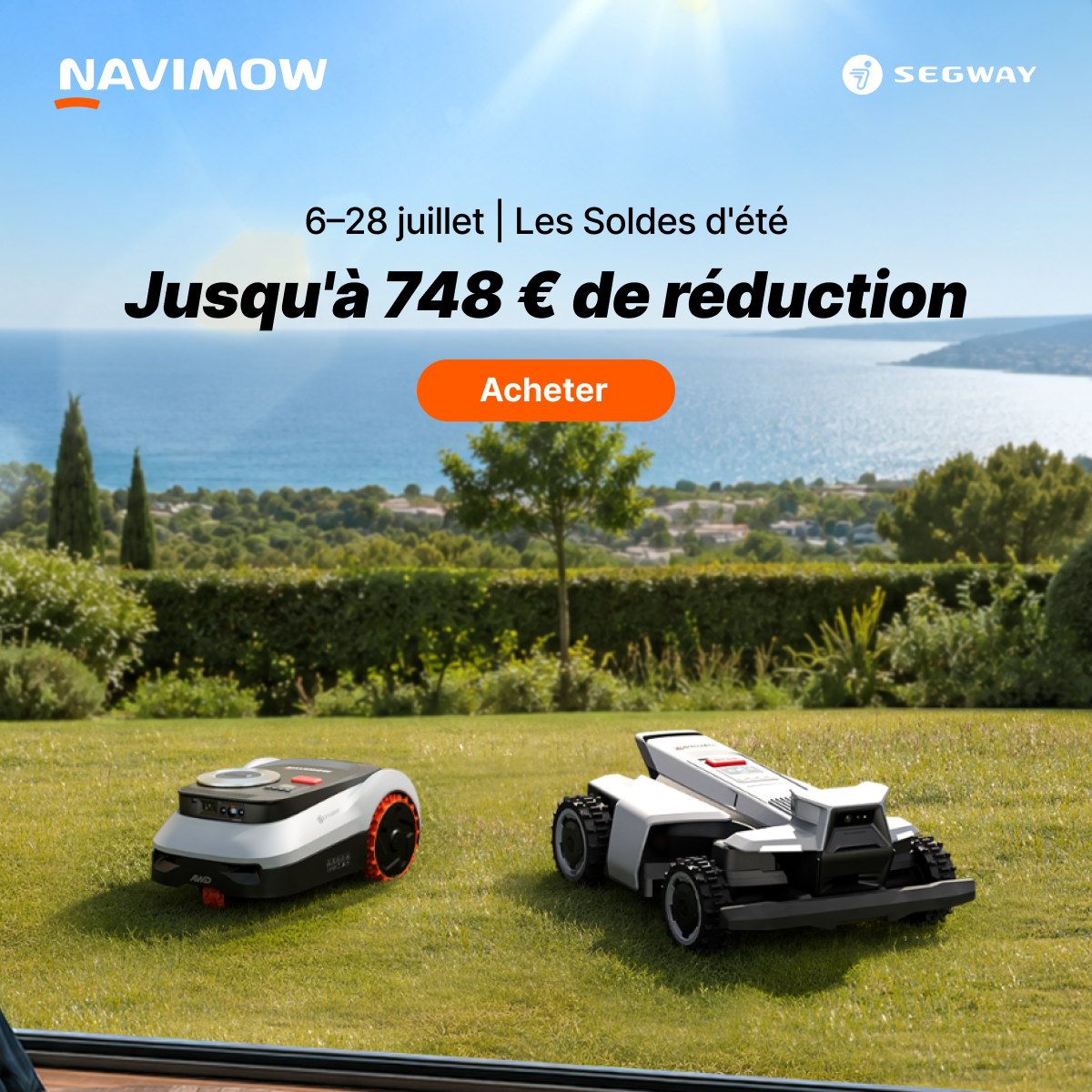 Segway Navimow FR Facebook ad
