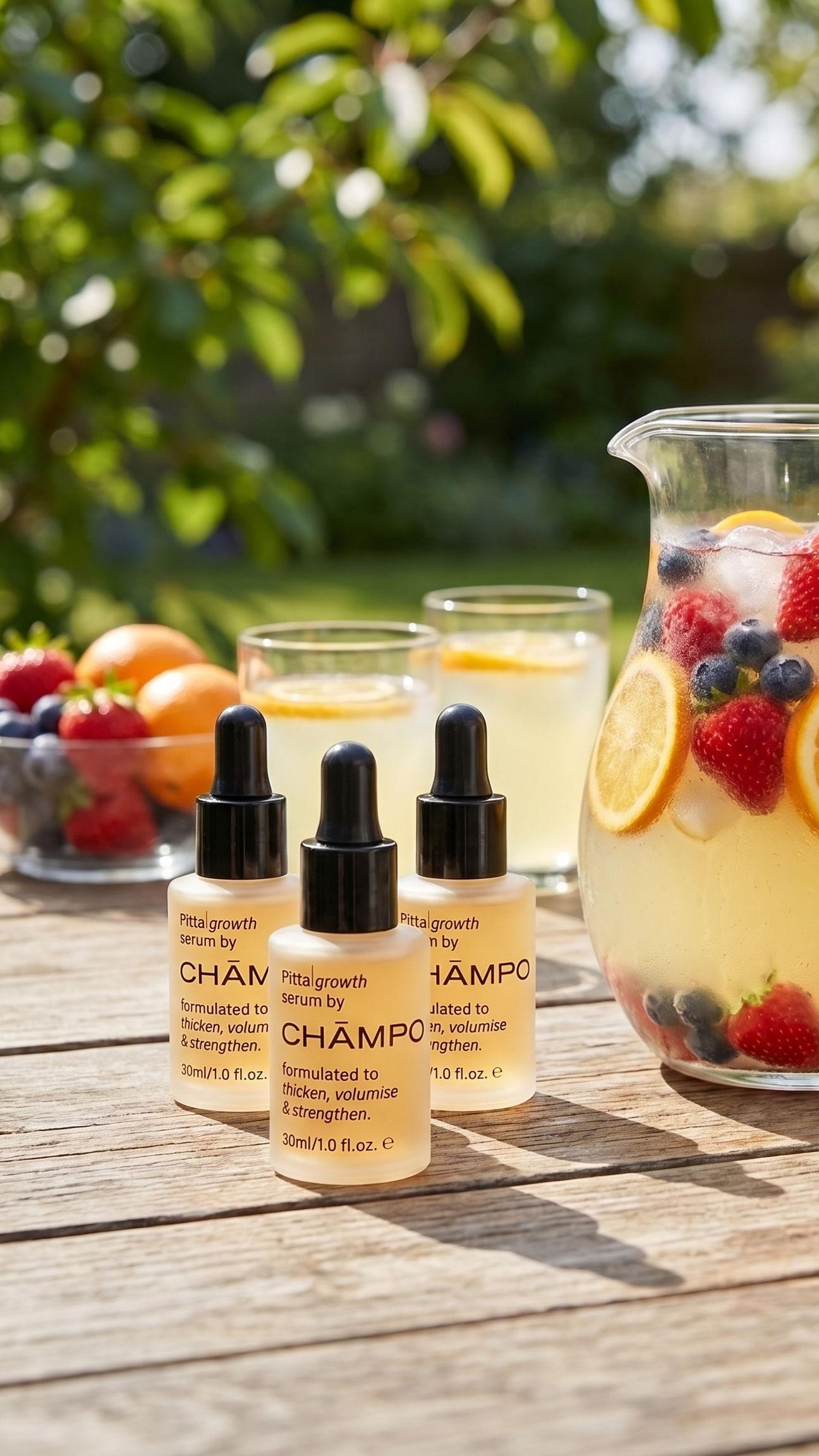 Chāmpo Haircare Facebook ad
