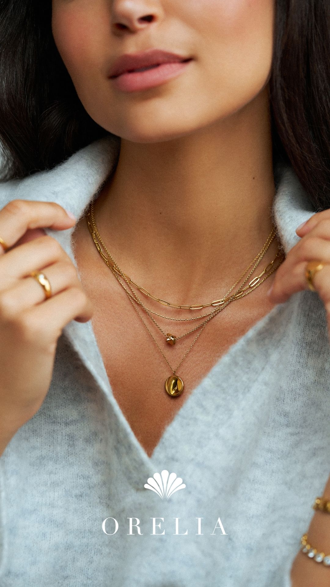 Orelia Jewellery Facebook ad: Shop 100s of Necklace styles