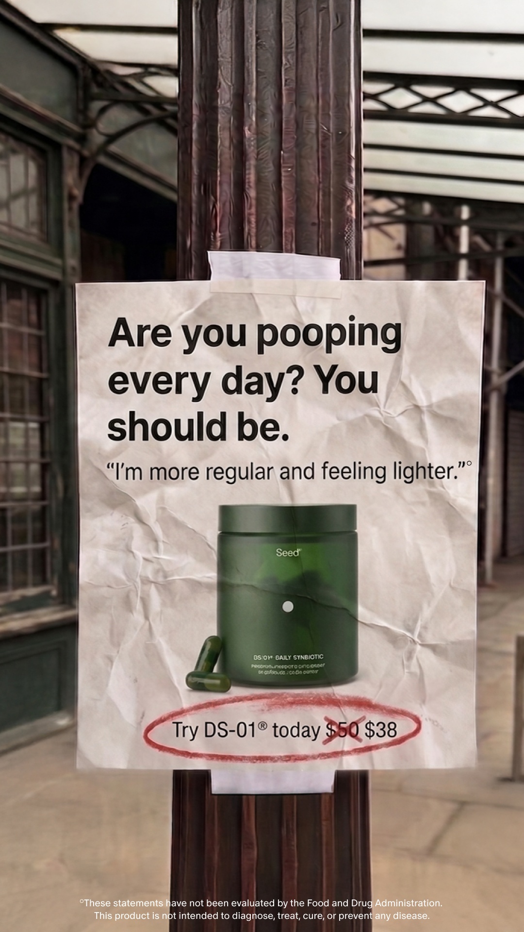 Seed Facebook ad