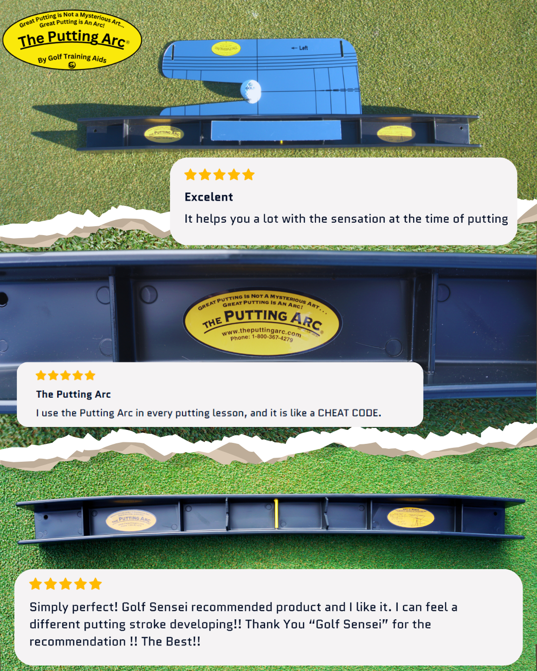 Golf Training Aids Facebook ad