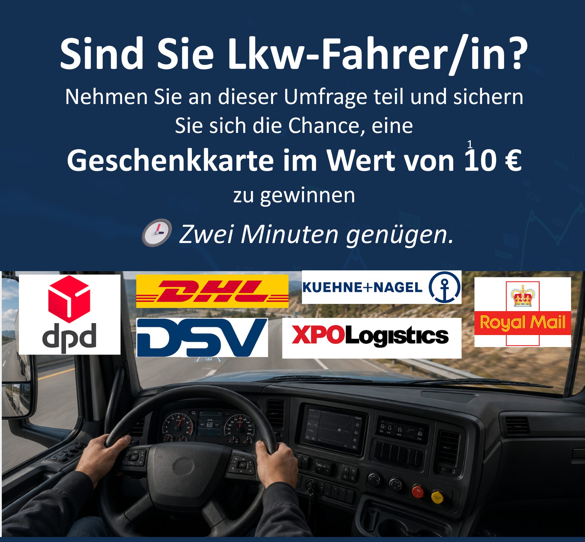 Effigy Consulting Facebook ad: Lkw-Fahrer