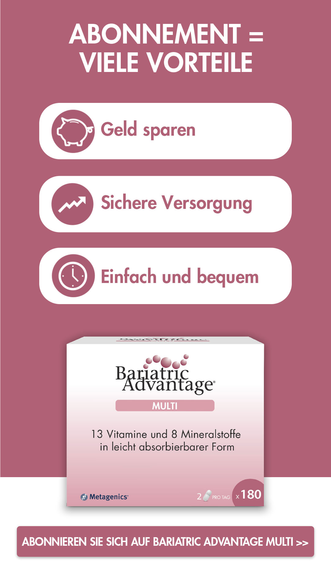 Bariatric Advantage Deutschland Facebook ad from Feb 20, 2026