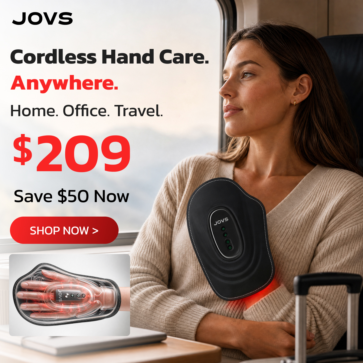 JOVS Facebook ad