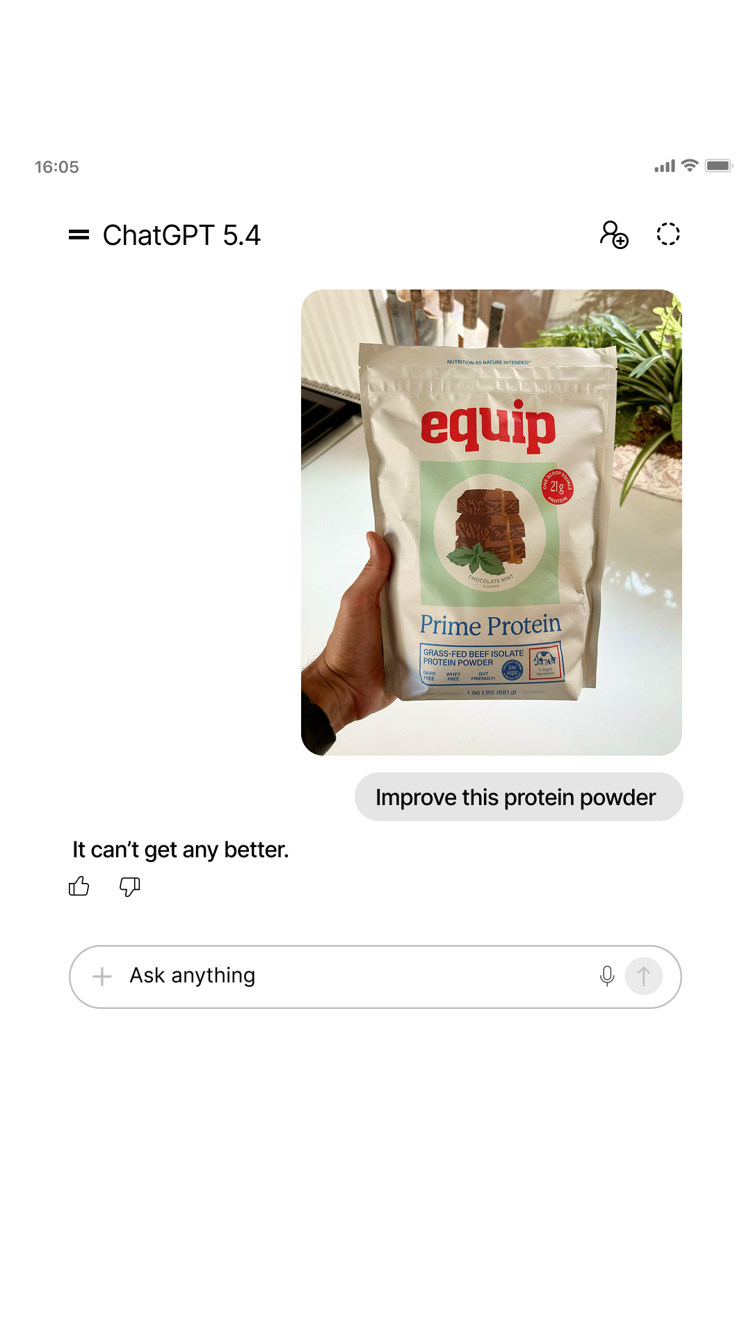 Equip Facebook ad