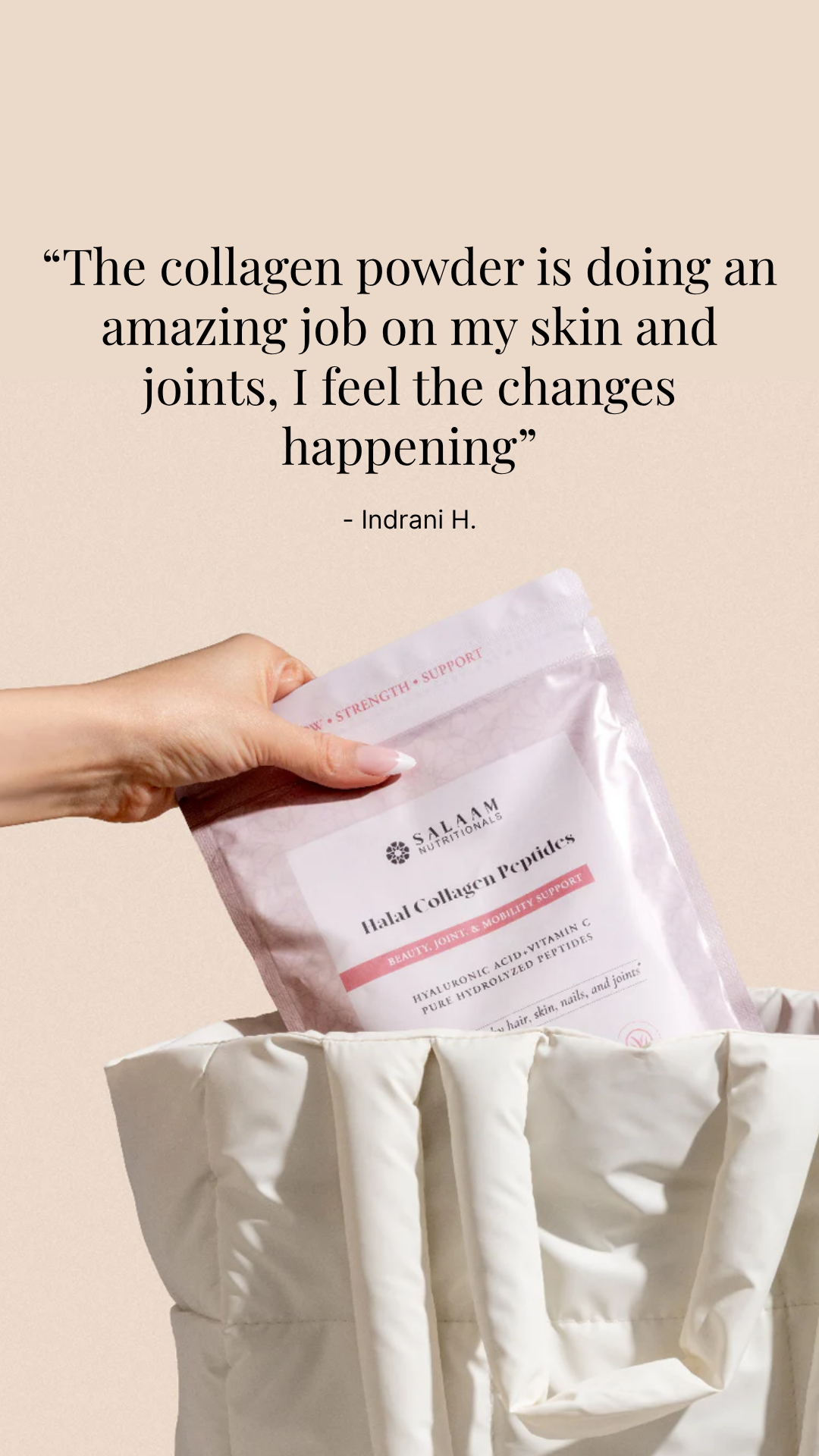 Salaam Nutritionals Facebook ad
