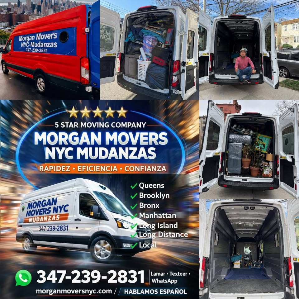 Morgan Movers NYC-Mudanzas Facebook ad: Mudanzas Movers Moving Service locales en toda el…