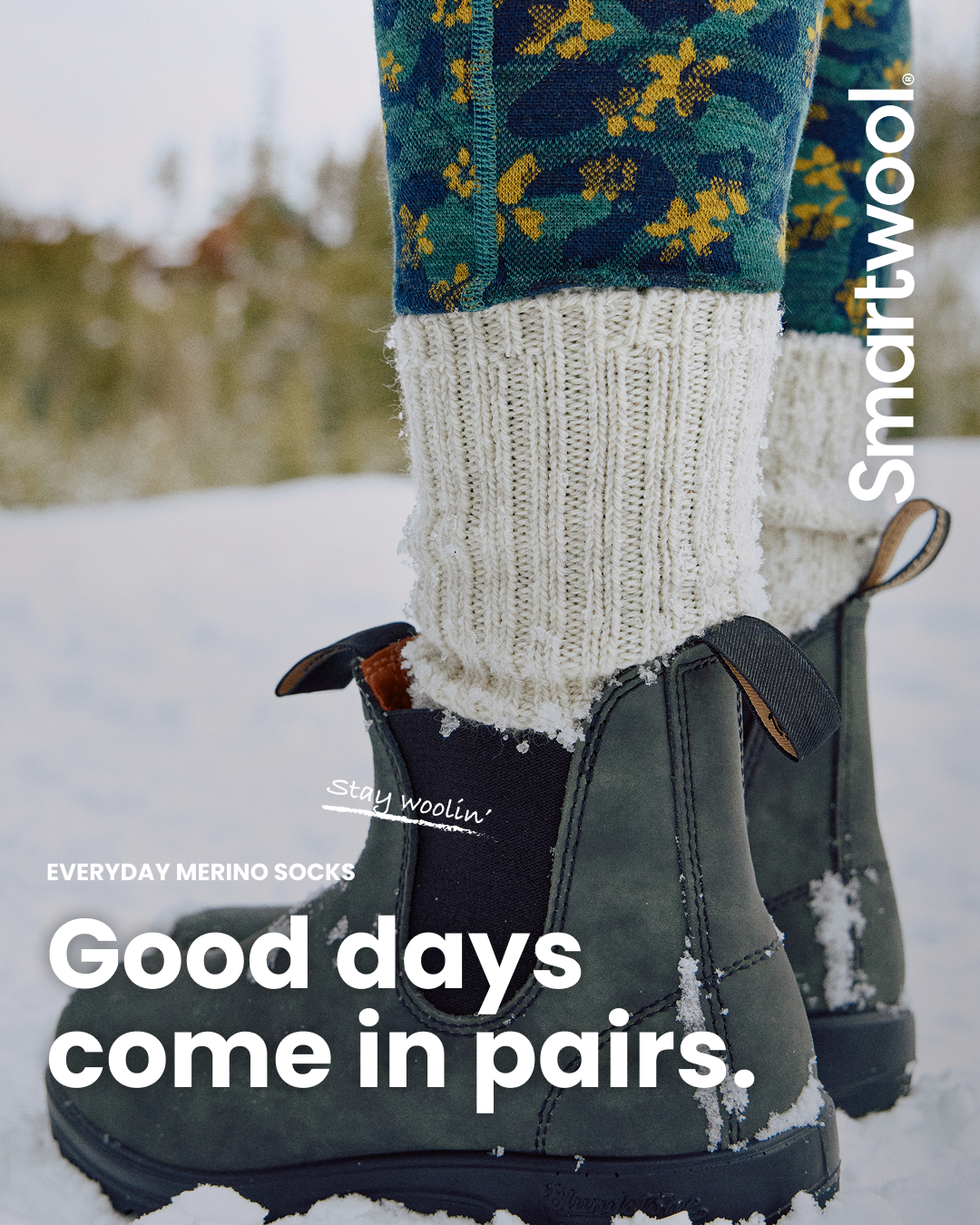 Smartwool Facebook ad: Everyday Socks