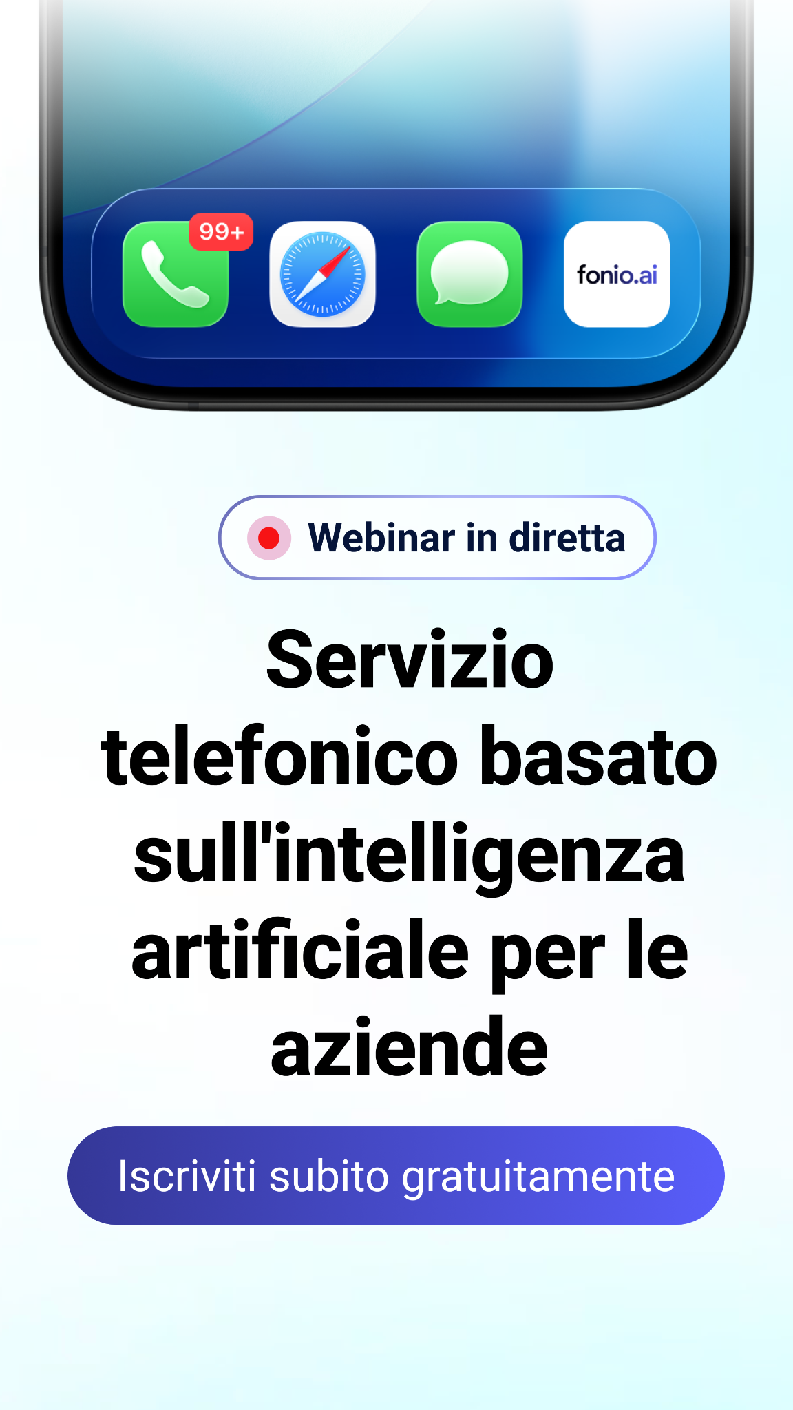 Fonio.ai Facebook ad