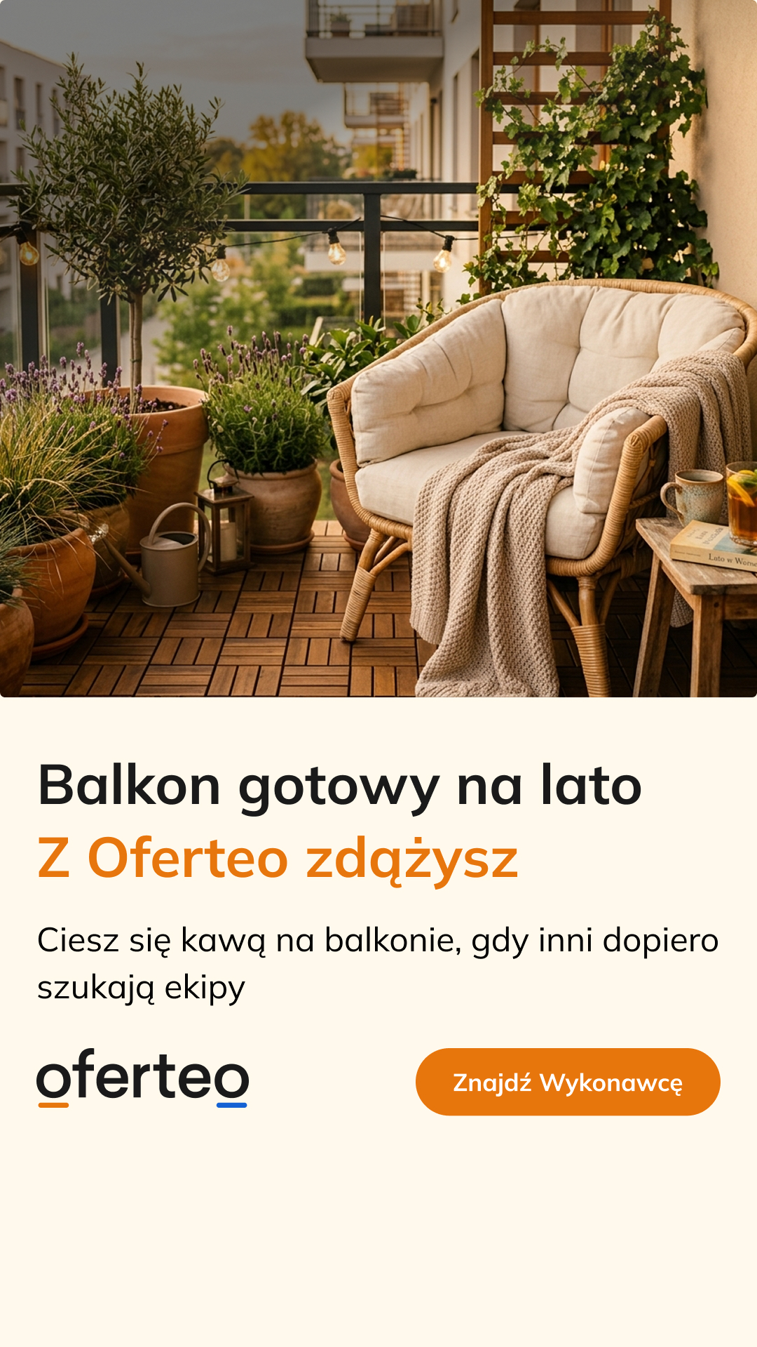 Oferteo.pl Facebook ad from May 15, 2026