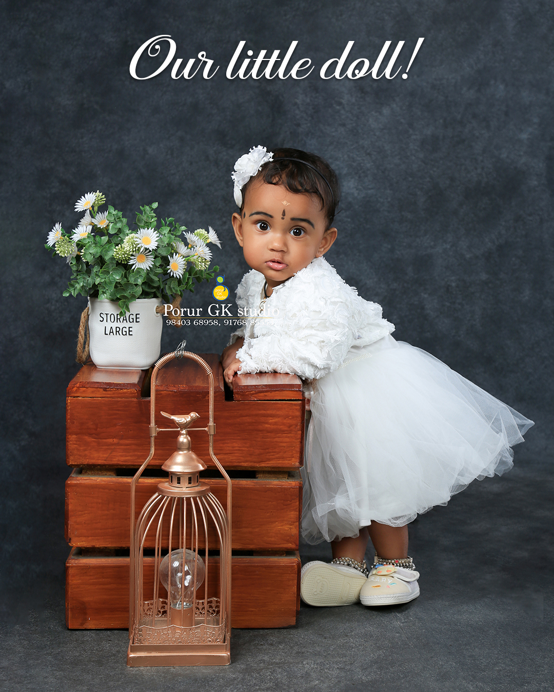 Indoorporurgkstudio Facebook ad: Little princess shining bright in every frame