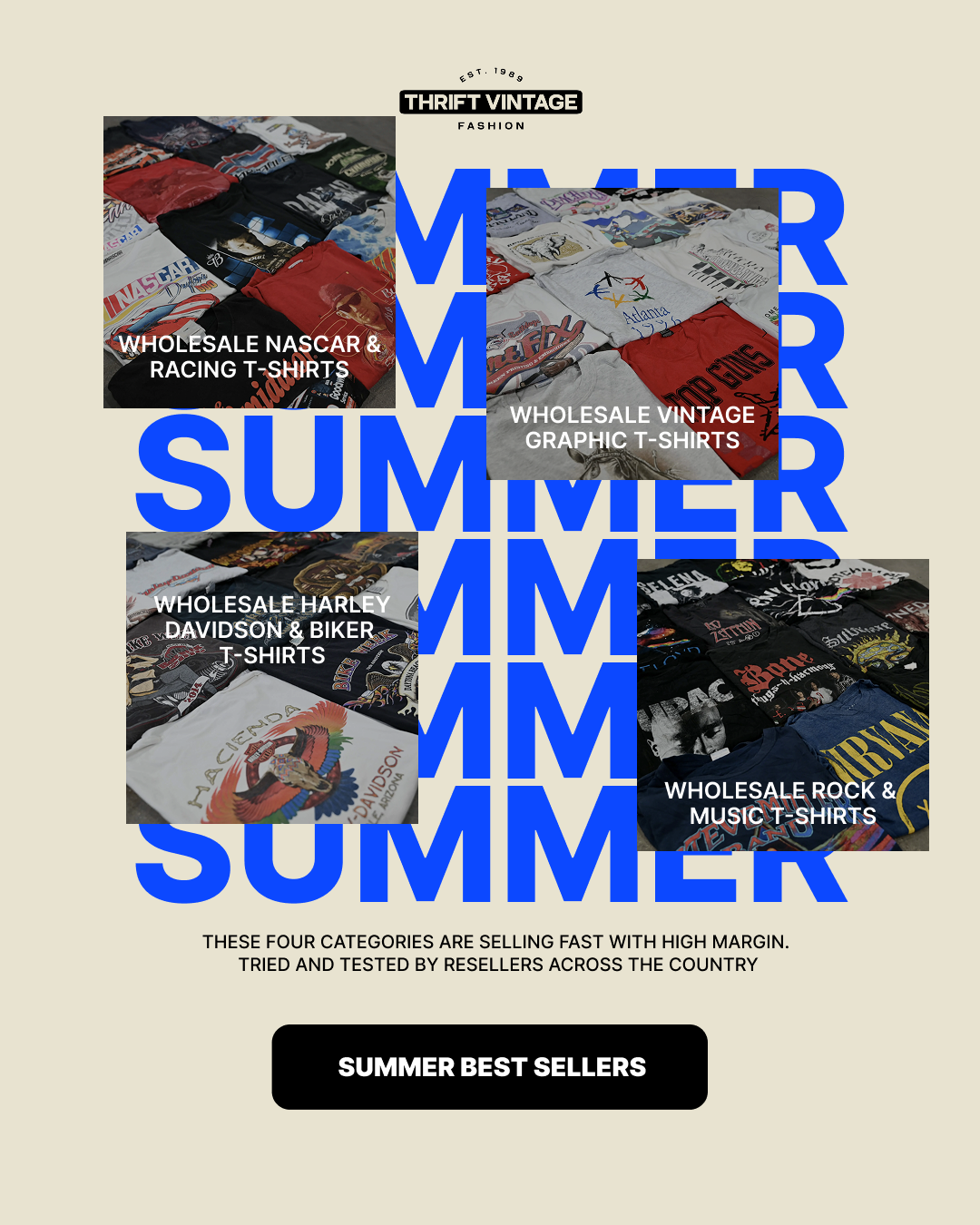 Thrift Vintage Fashion Facebook ad