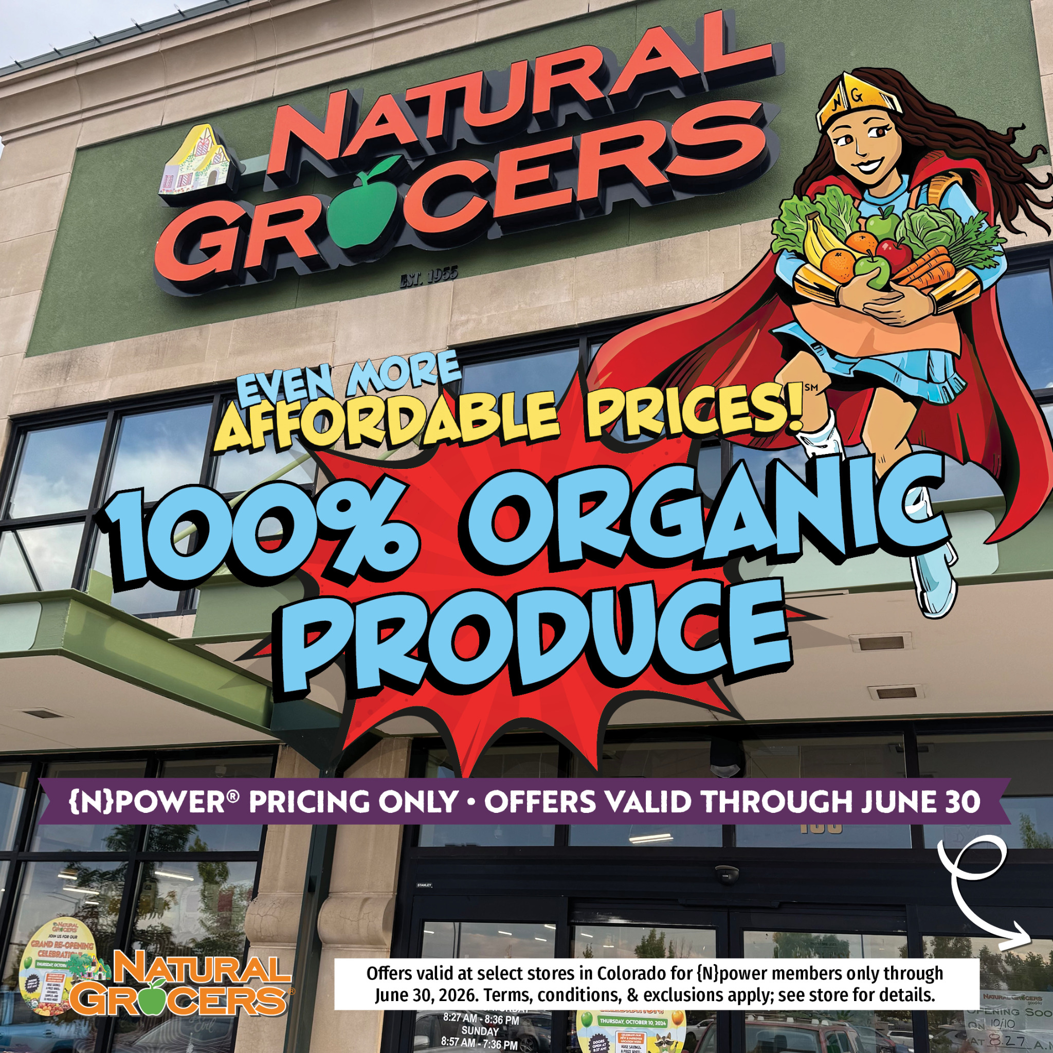 Natural Grocers Facebook ad