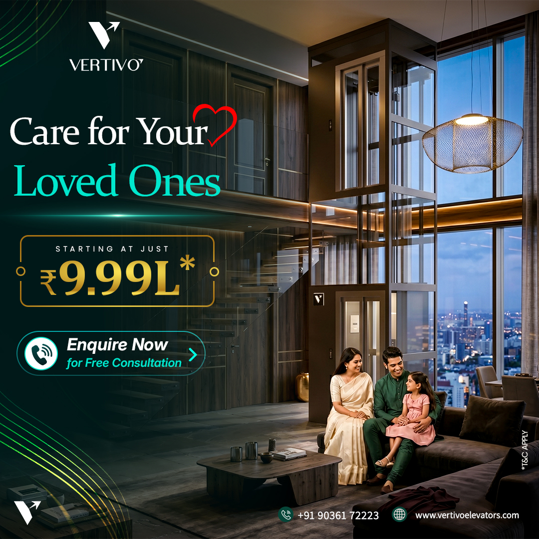 Vertivo Elevators Bengaluru Facebook ad