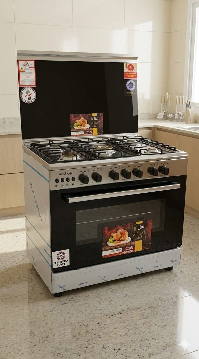 Grand Electrical Appliances Facebook ad: بوتاجاز 5 شعله مقاس 90 بسعر 7200جنيه متاح…