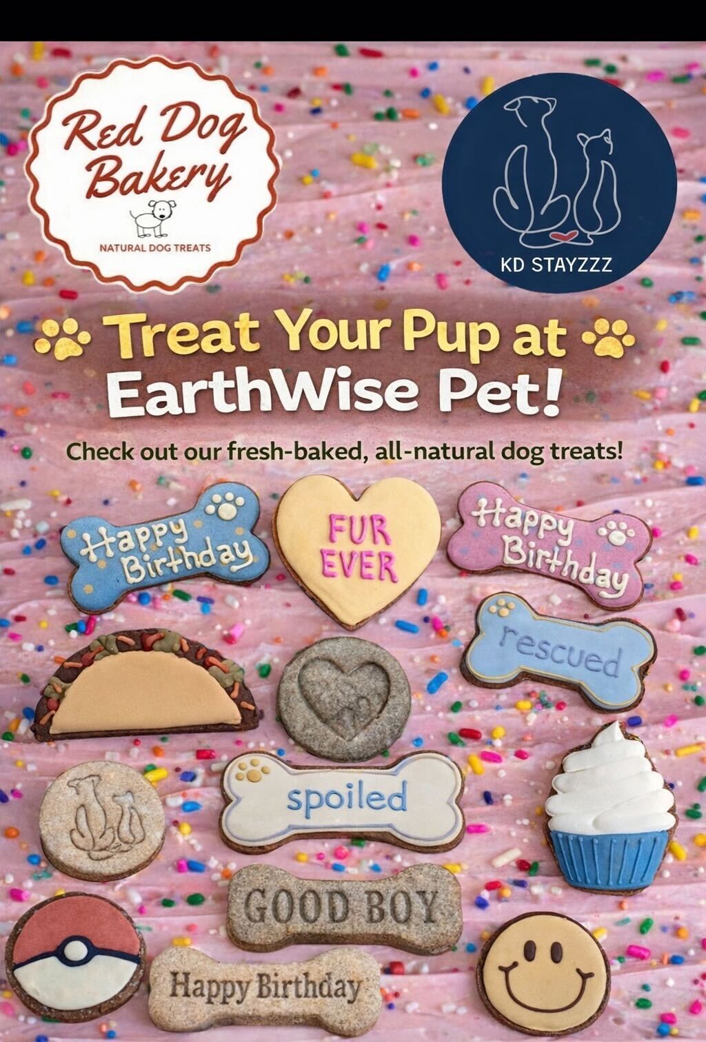 EarthWise Pet - Fuquay NC Facebook ad: Treat Time Just Got Tastier