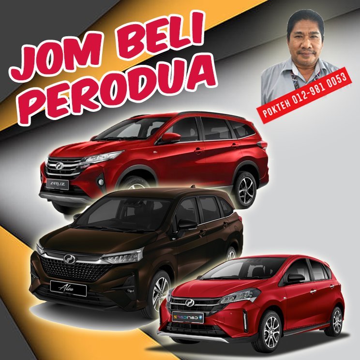 Perodua Jalan Kamaruddin - Pokteh Facebook ad: JOM B3LI PERODUA