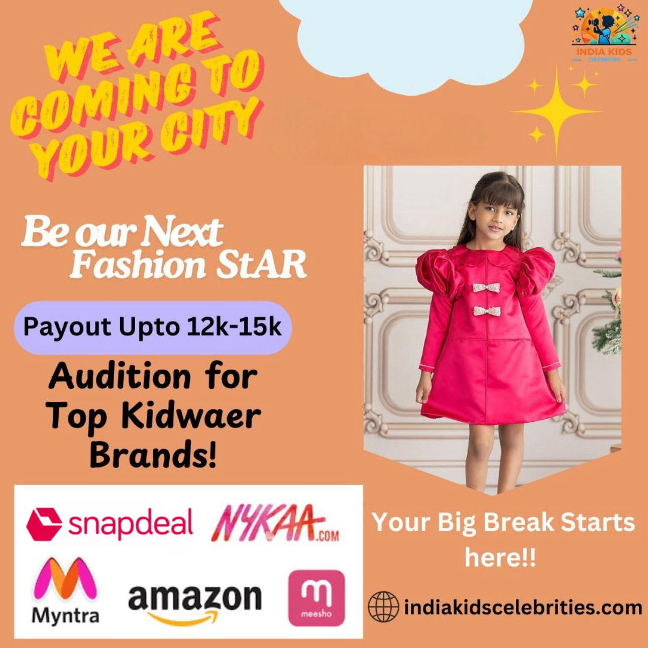 India kids celebrities Facebook ad: India’s Most Loved Kids Modeling Platform