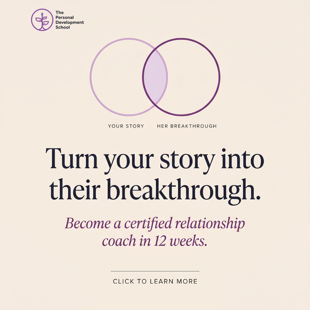 The Personal Development School Facebook ad: The Relationship Training That Will Change Your Life