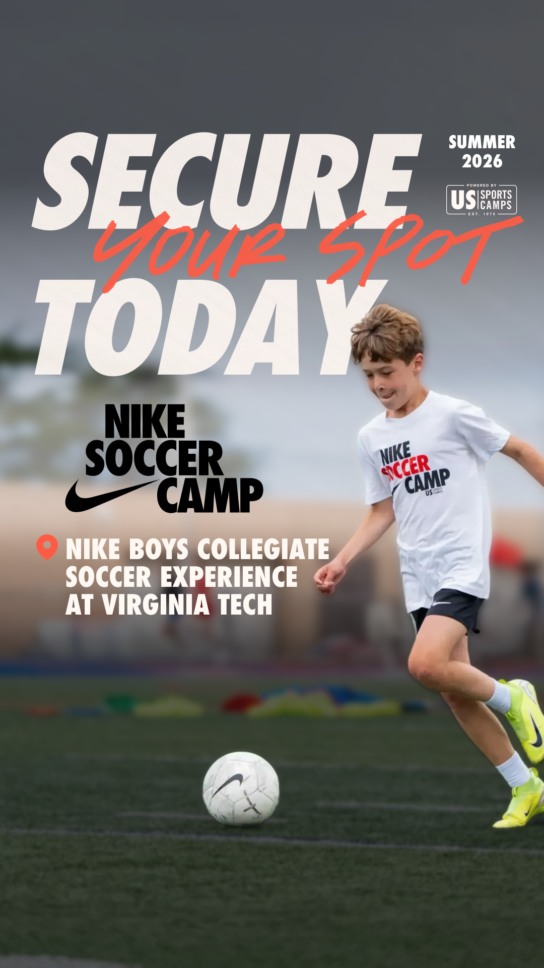 US Sports Camps - NIKE Sports Camps Facebook ad