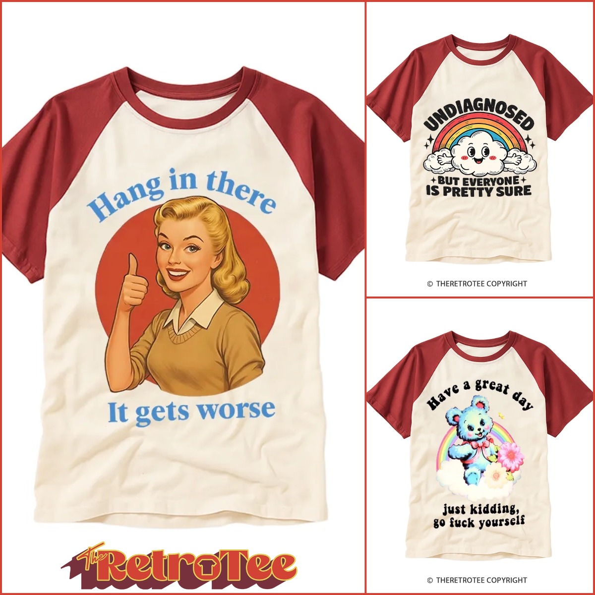 The RetroTee Facebook ad: Get Yours Now