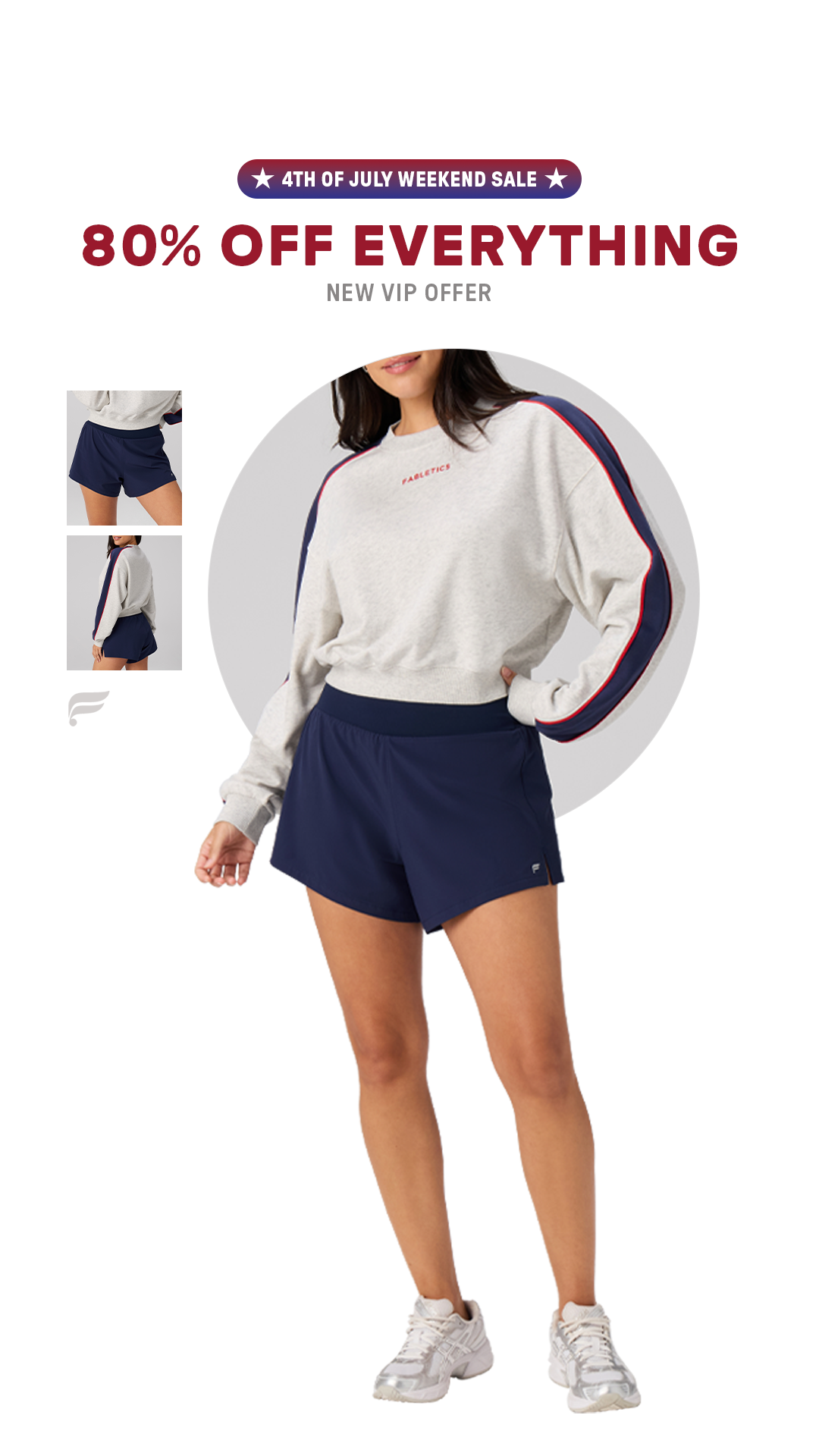 Fabletics Facebook ad