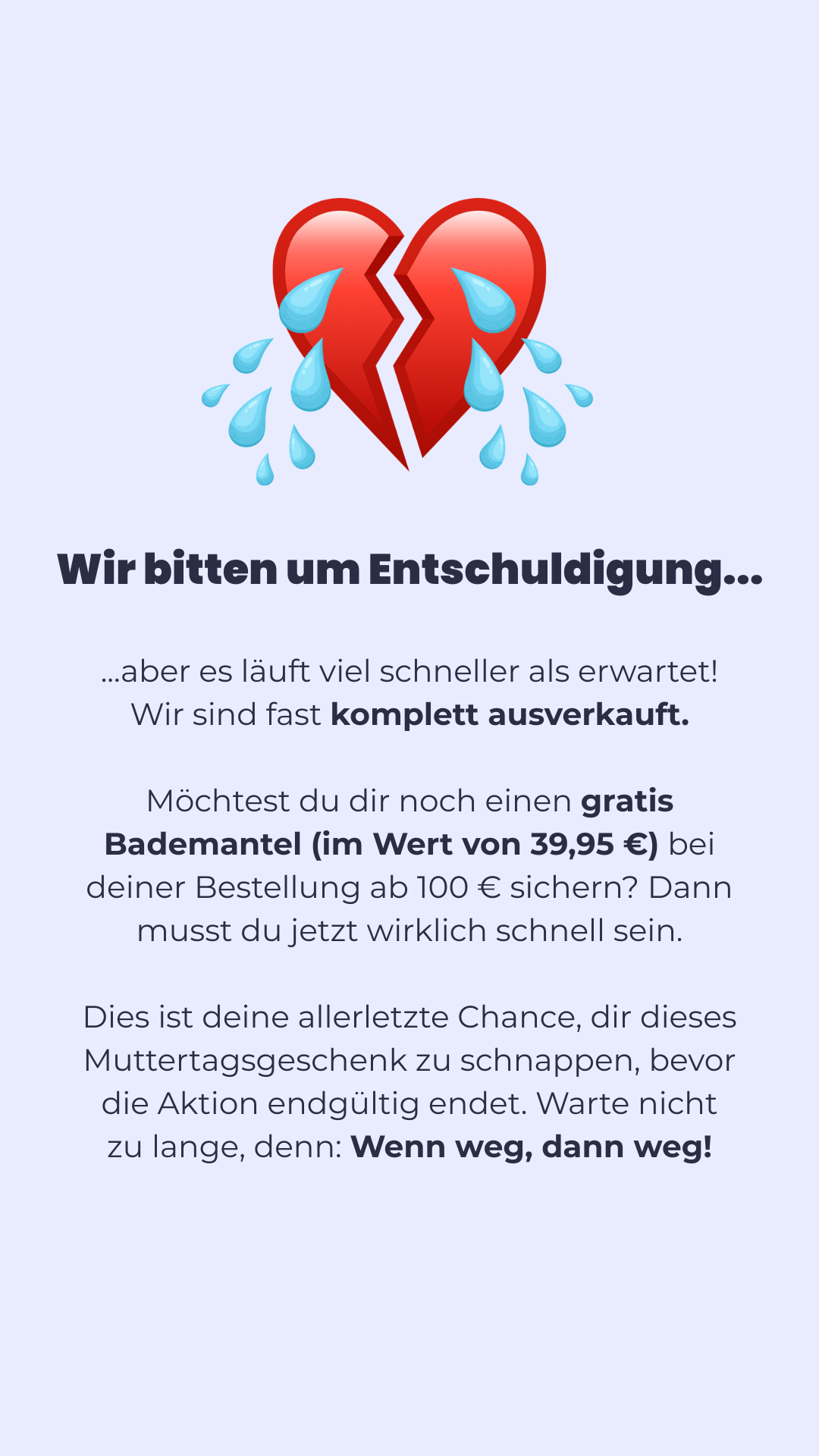 Thehappybed.de Facebook ad