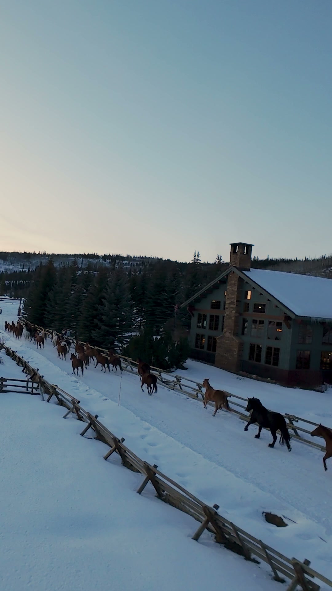 Vista Verde Ranch Facebook ad: Get Ready for Snowy Adventures