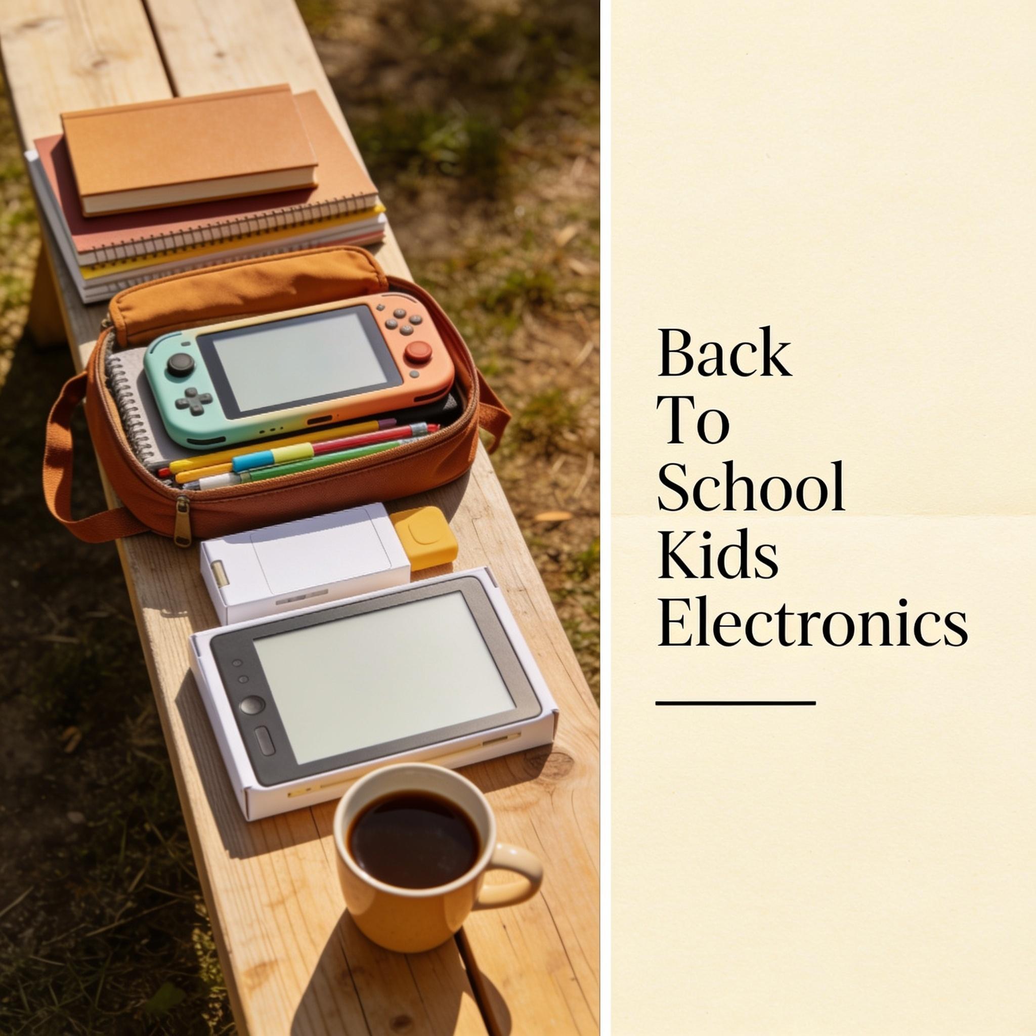 Quick Note Central Facebook ad: Back To School Kids Electronics!