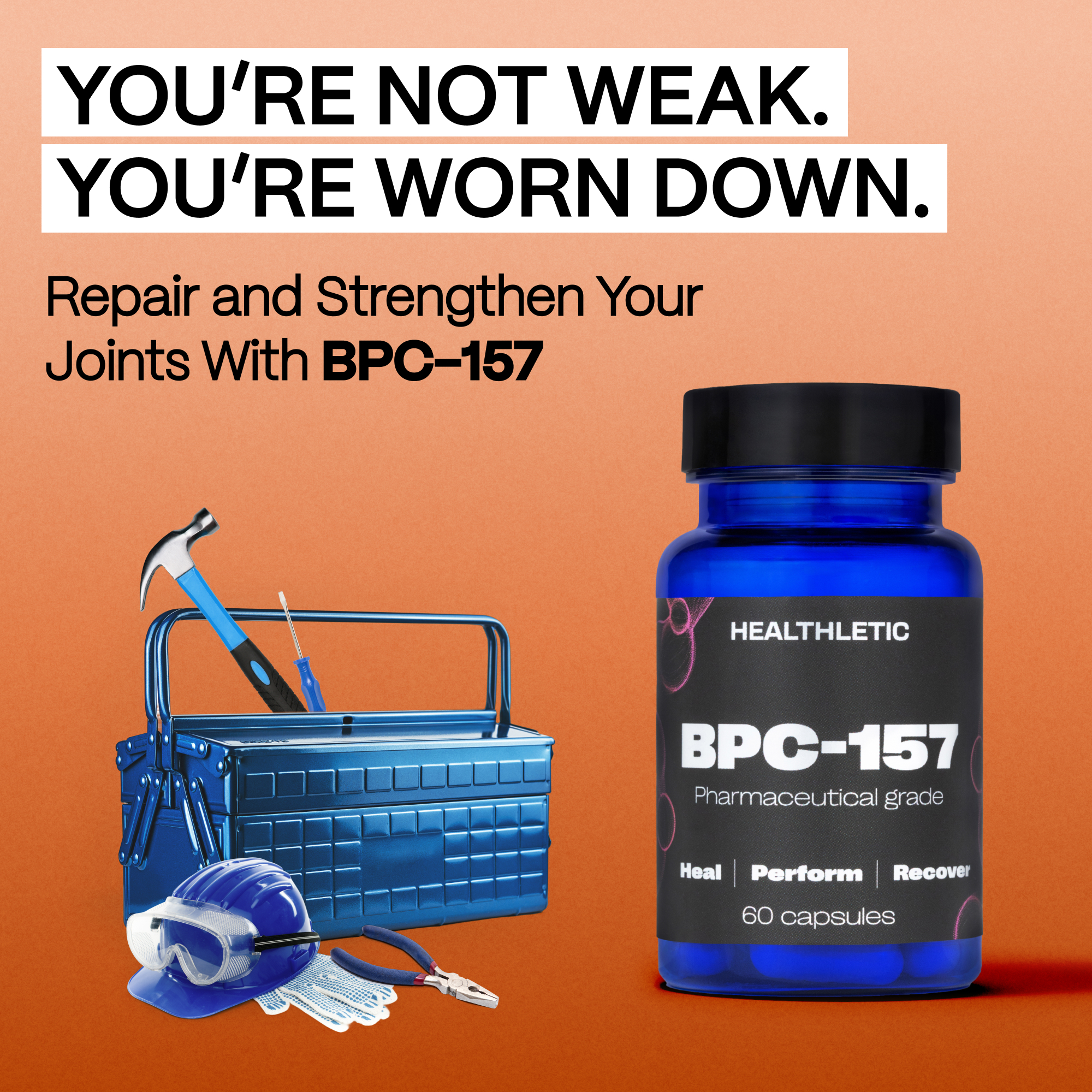Healthletic Facebook ad