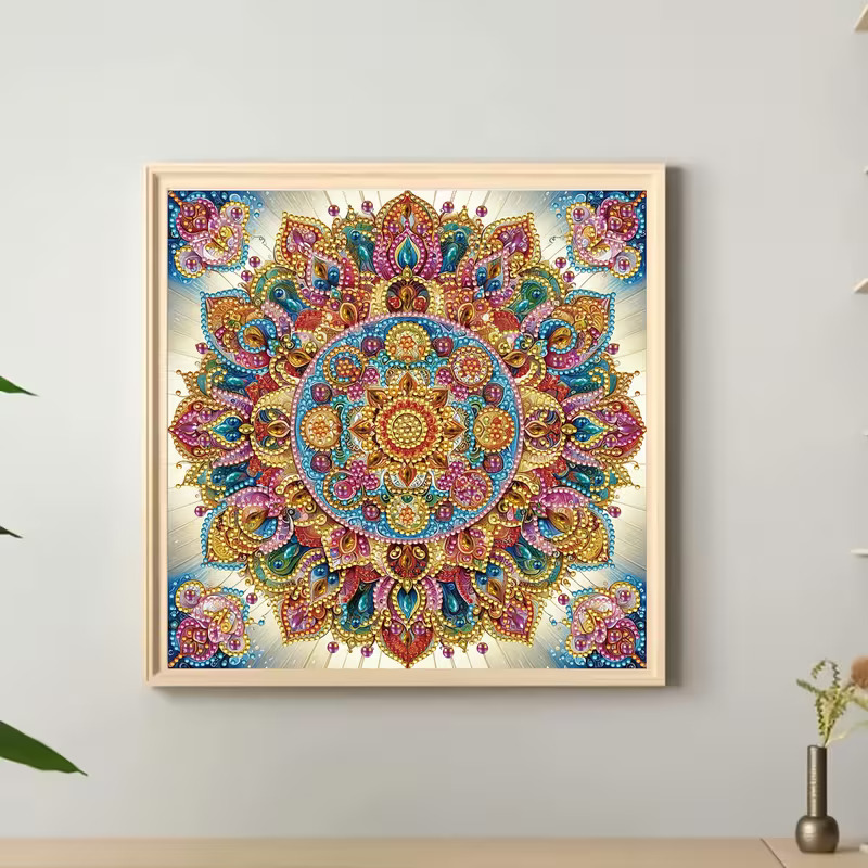 Iwisesales Facebook ad: décorations de peinture diamant: 6% off + kit de départ…