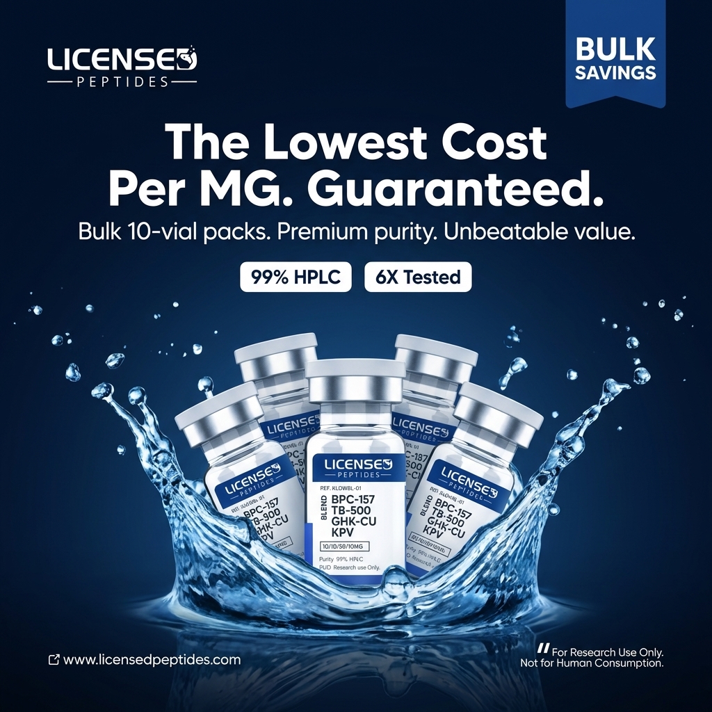LicensedPeptides Facebook ad