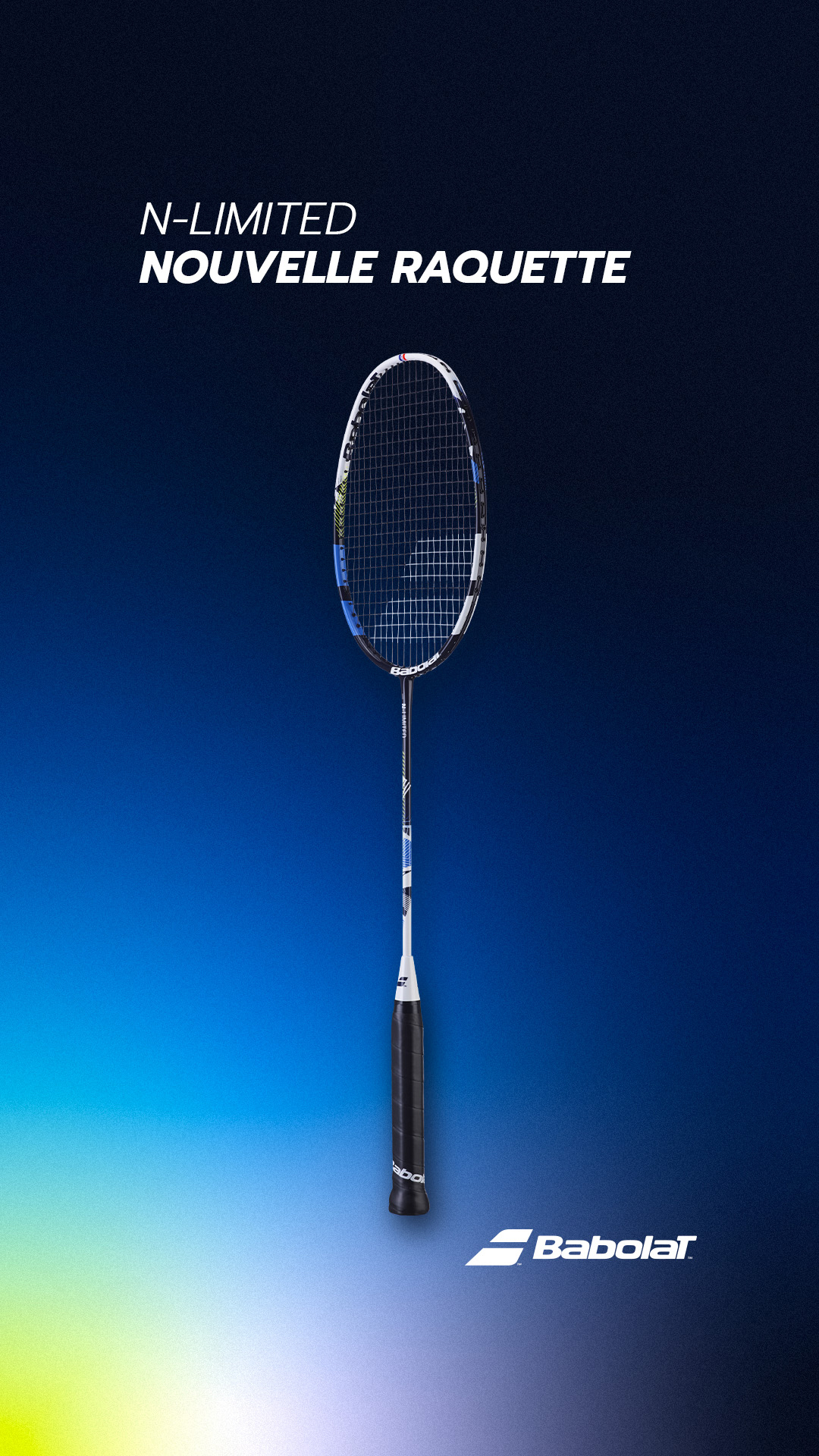 Decathlon - Badminton Facebook ad: Babolat N-Limited: Puissance & Précision