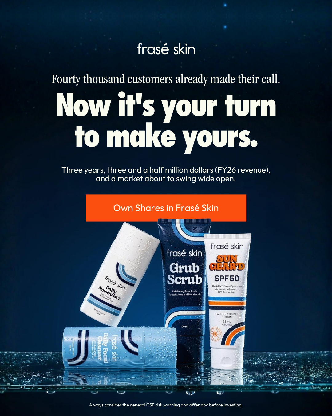 Frasé Skin Facebook ad
