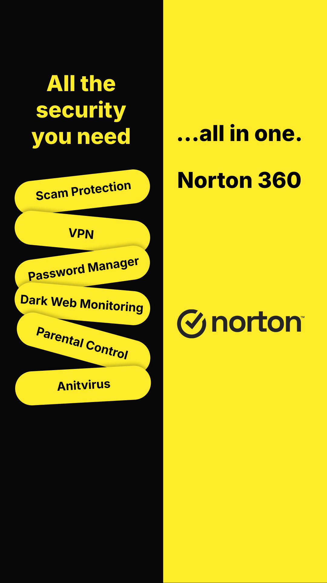 Norton Facebook ad