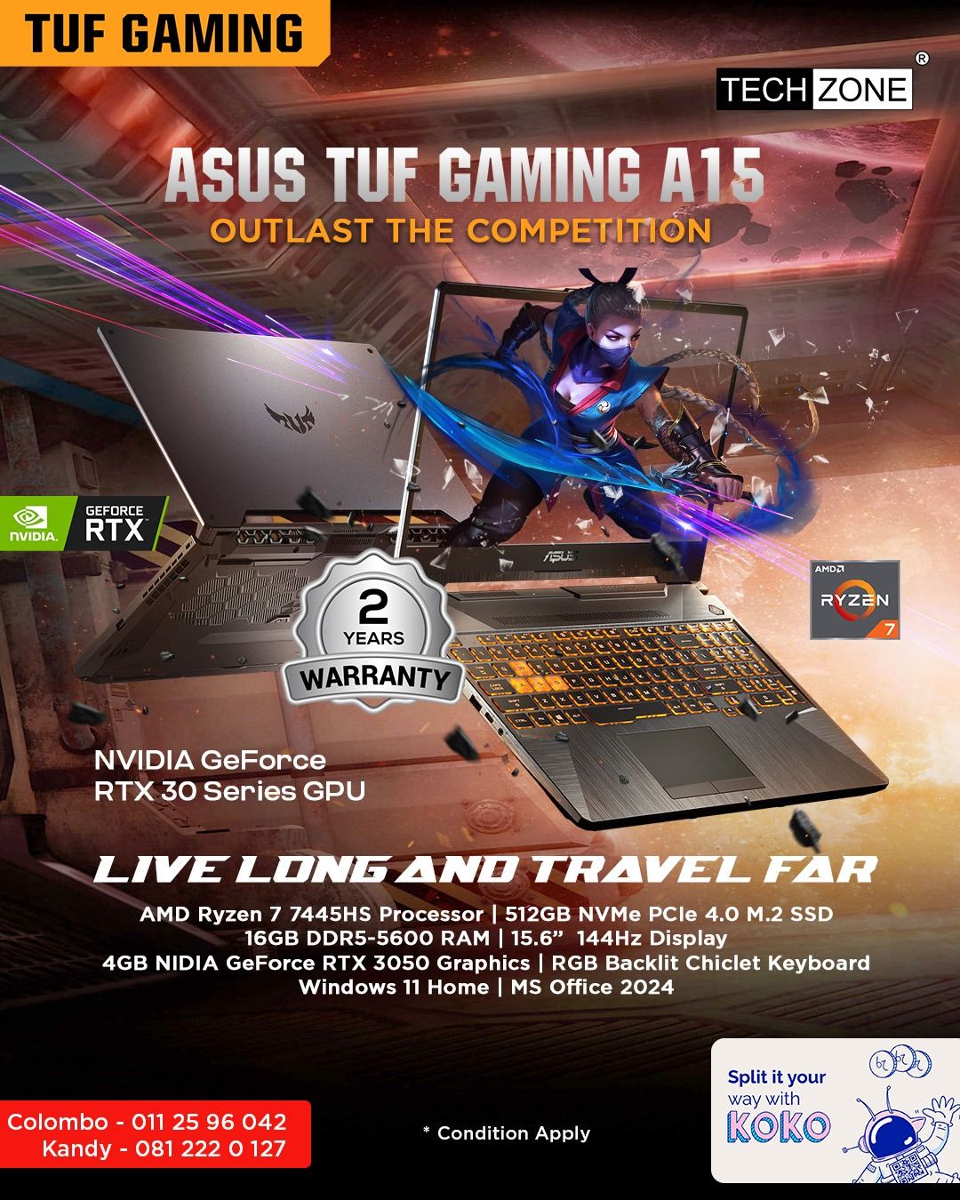 Techzone Facebook ad: Dominate the battlefield with the 𝐀𝐬𝐮𝐬 𝐓𝐔𝐅…