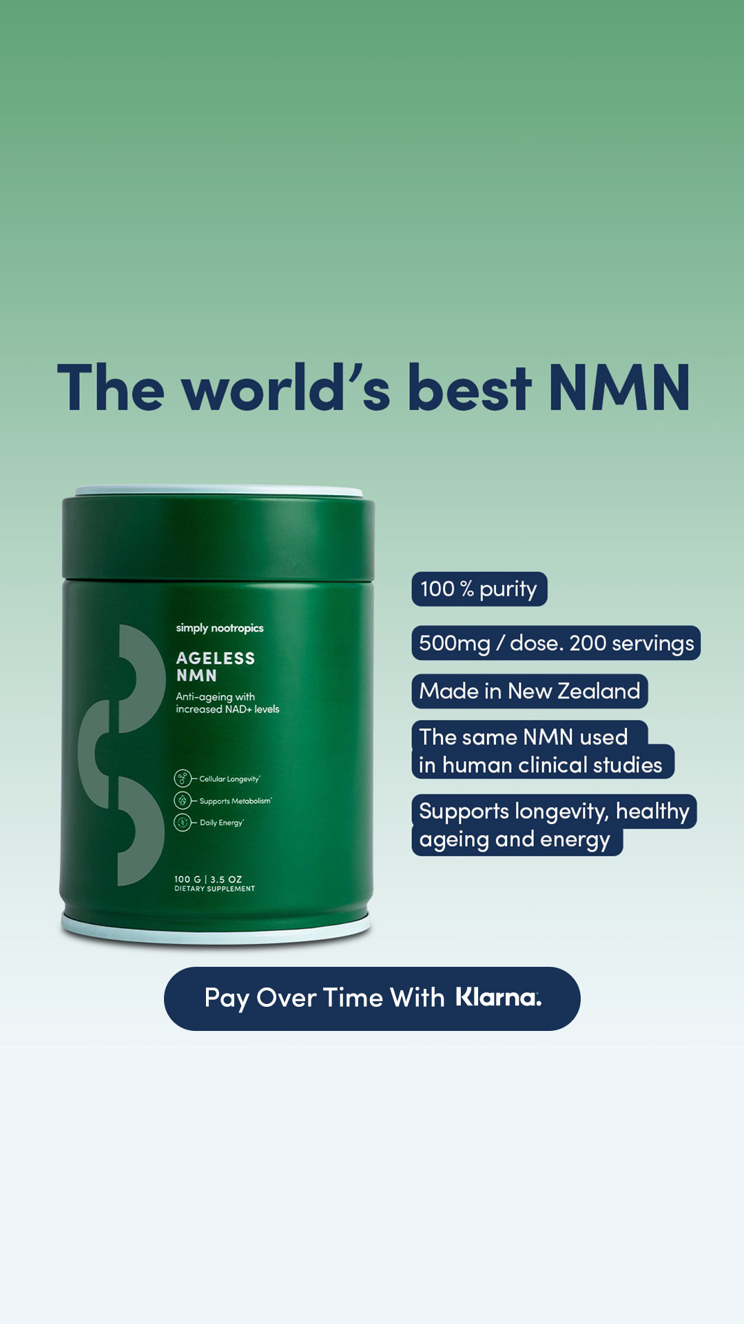 Simply Nootropics Facebook ad