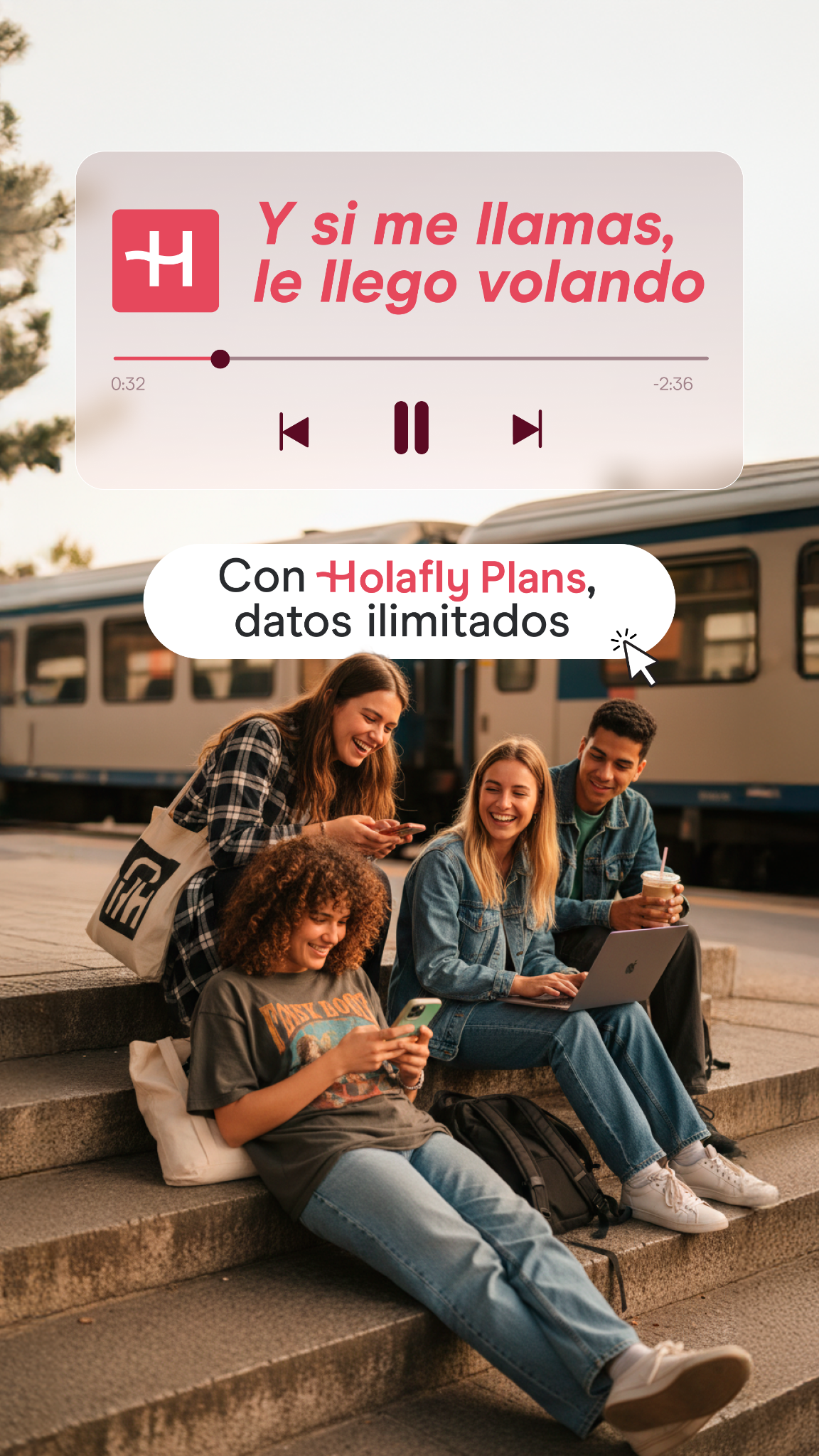 Holafly - Español Facebook ad