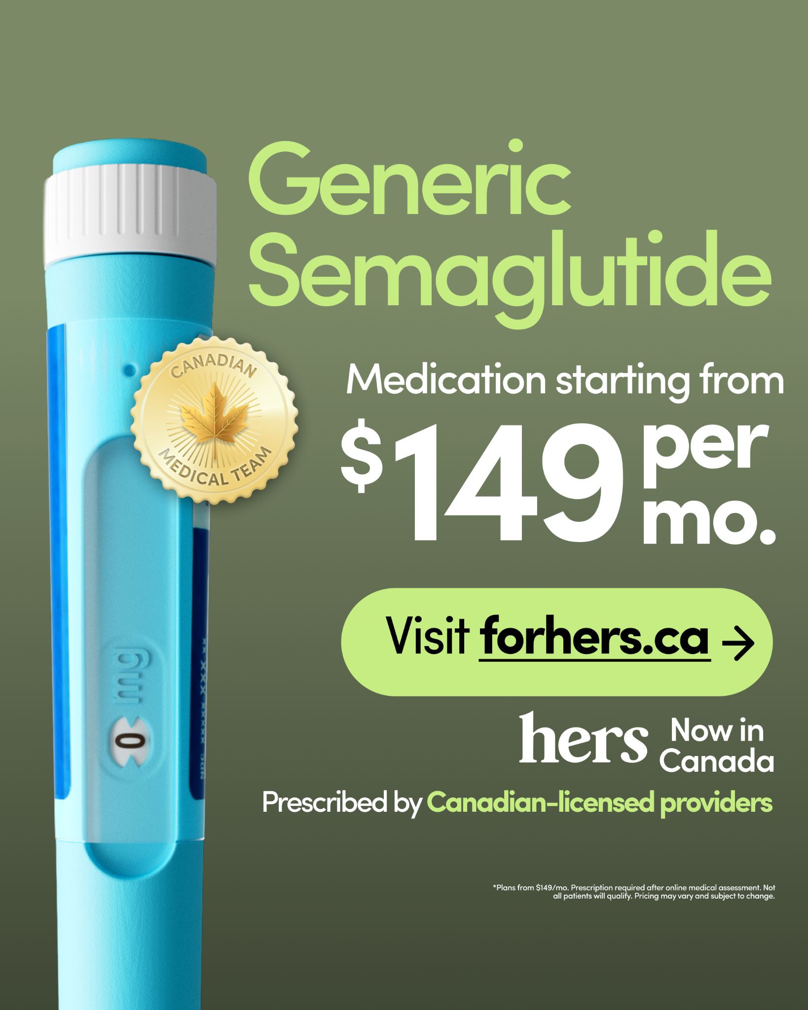 Hers Facebook ad
